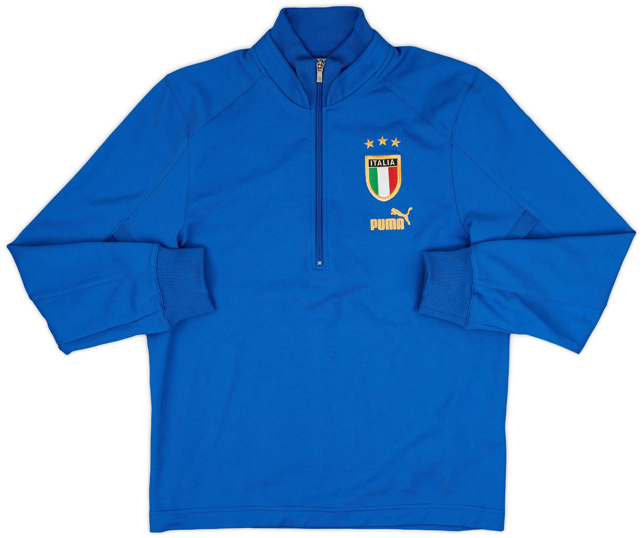 2004-06 Italy Puma 1/2 Zip Drill Top - 8/10 - (S)