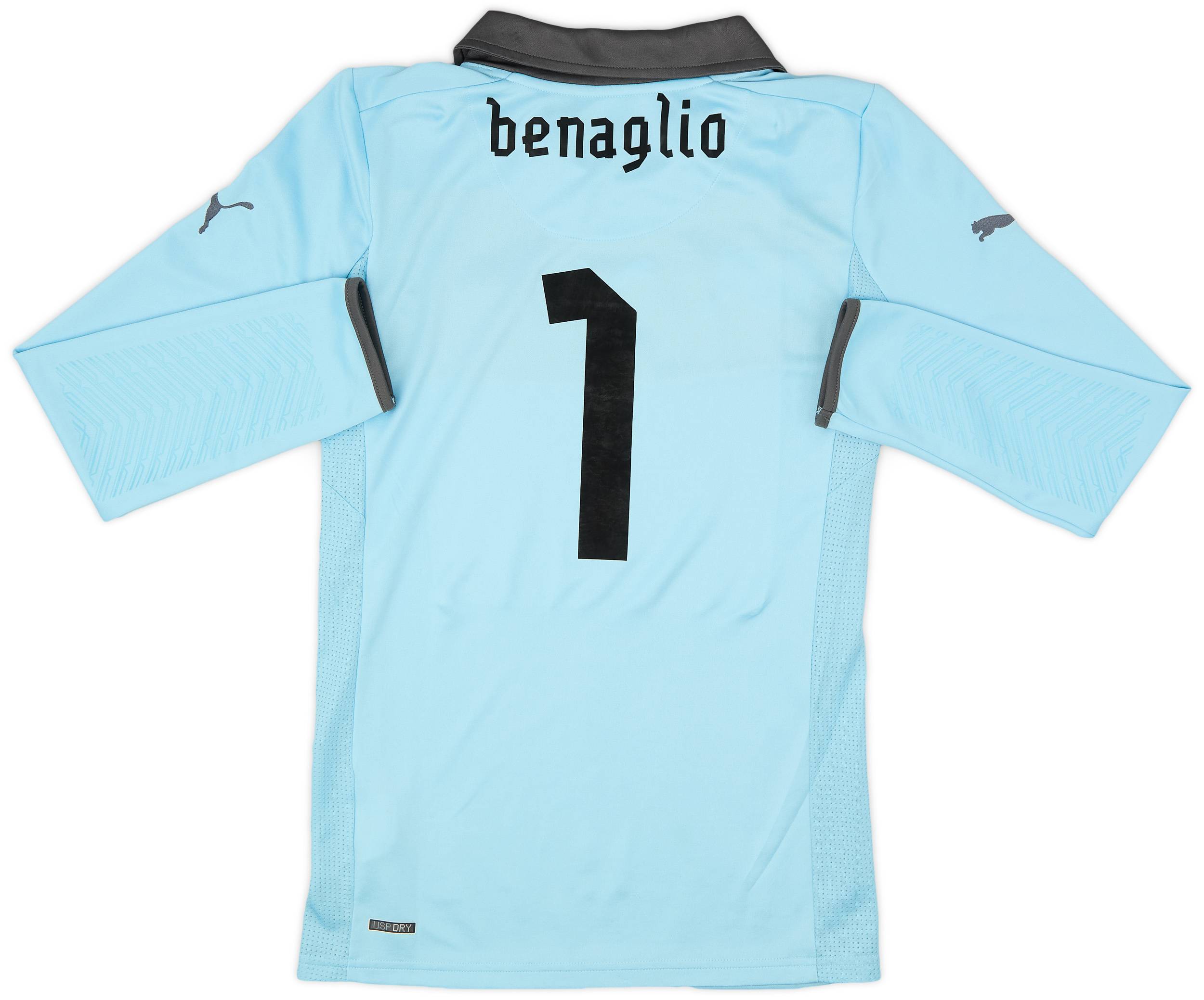 2012-13 Switzerland Authentic GK Shirt Benaglio #1 - 9/10 - (XS)