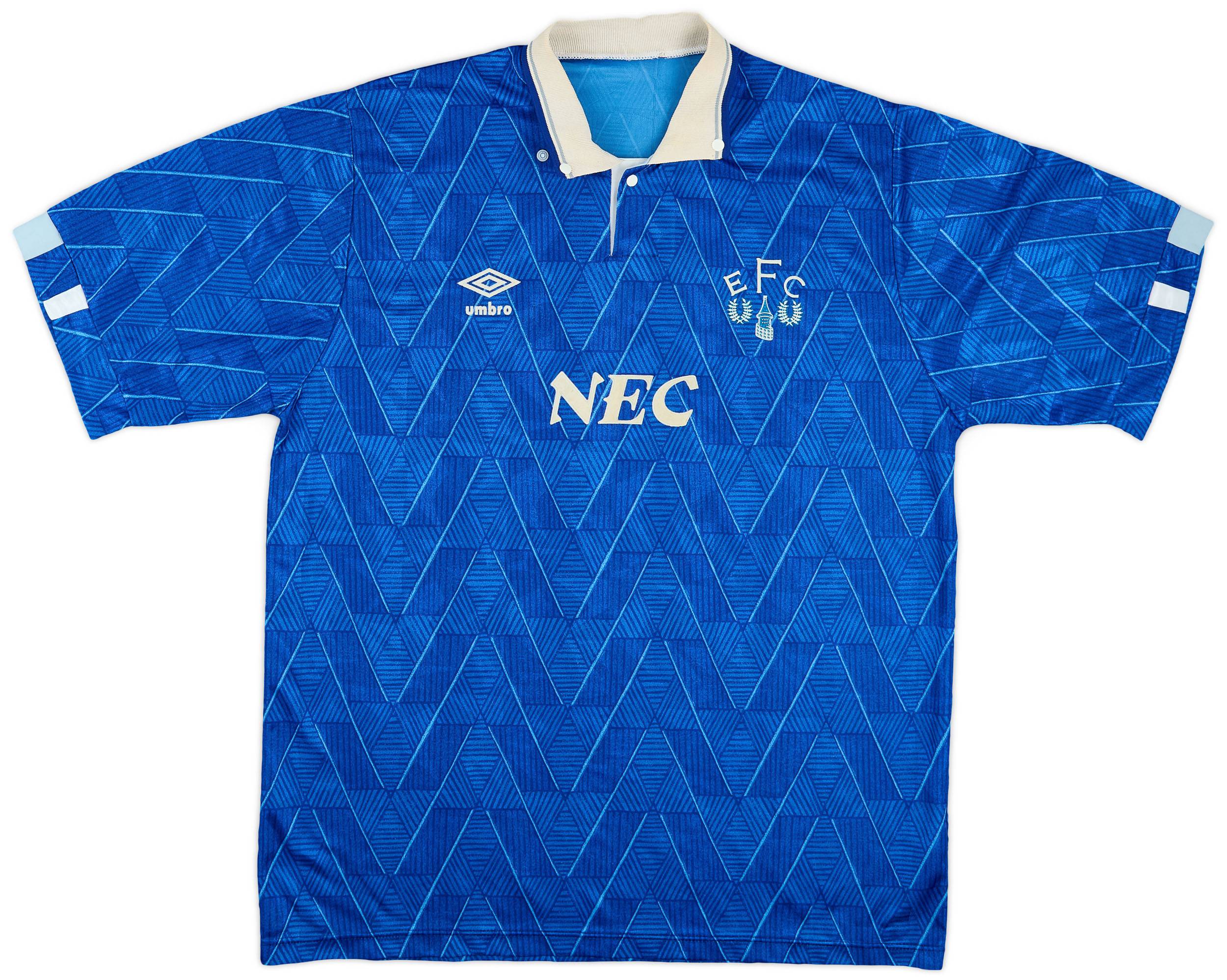 1988-91 Everton Home Shirt - 8/10 - (L)