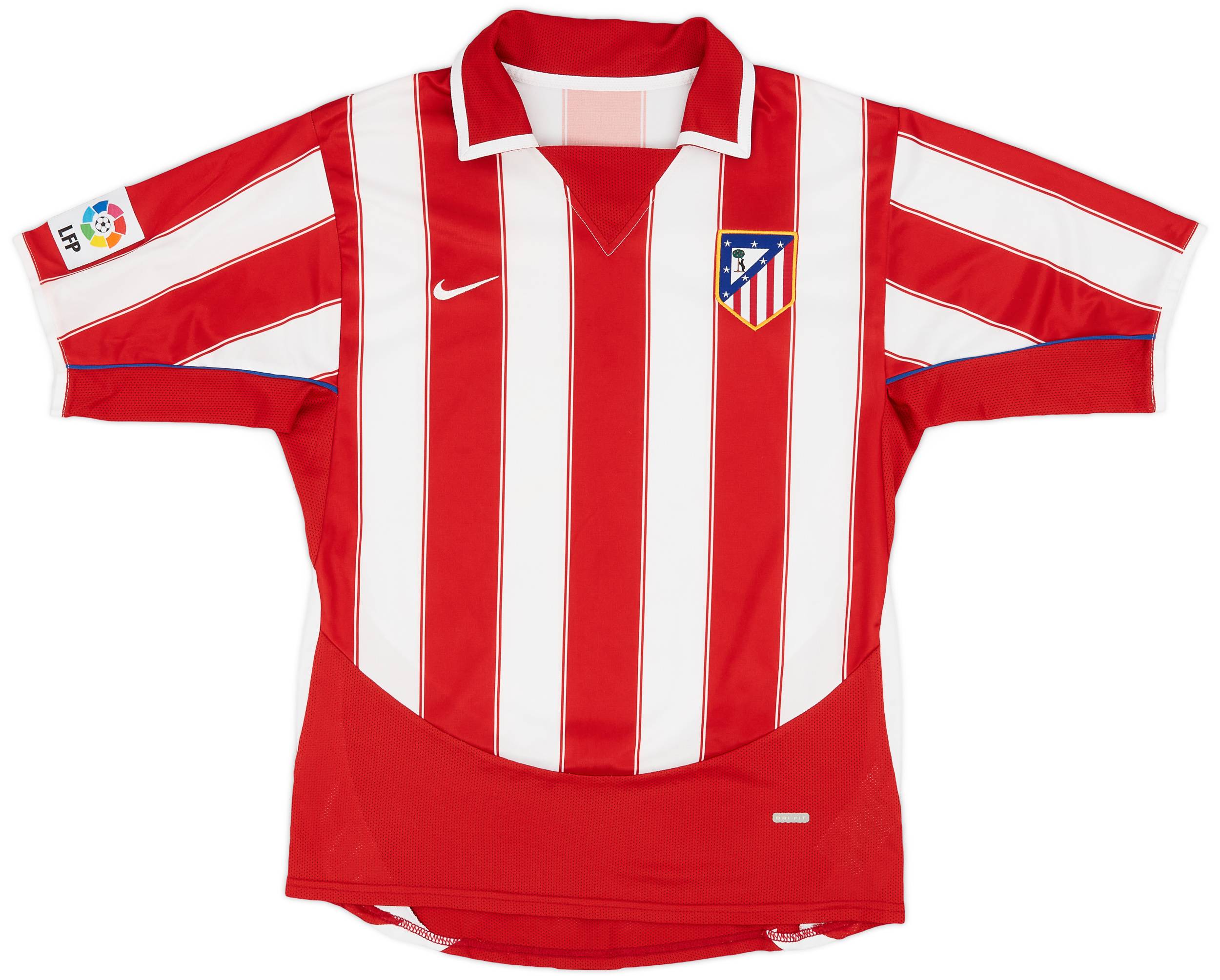 2003-04 Atletico Madrid Home Shirt - 9/10 - (M)
