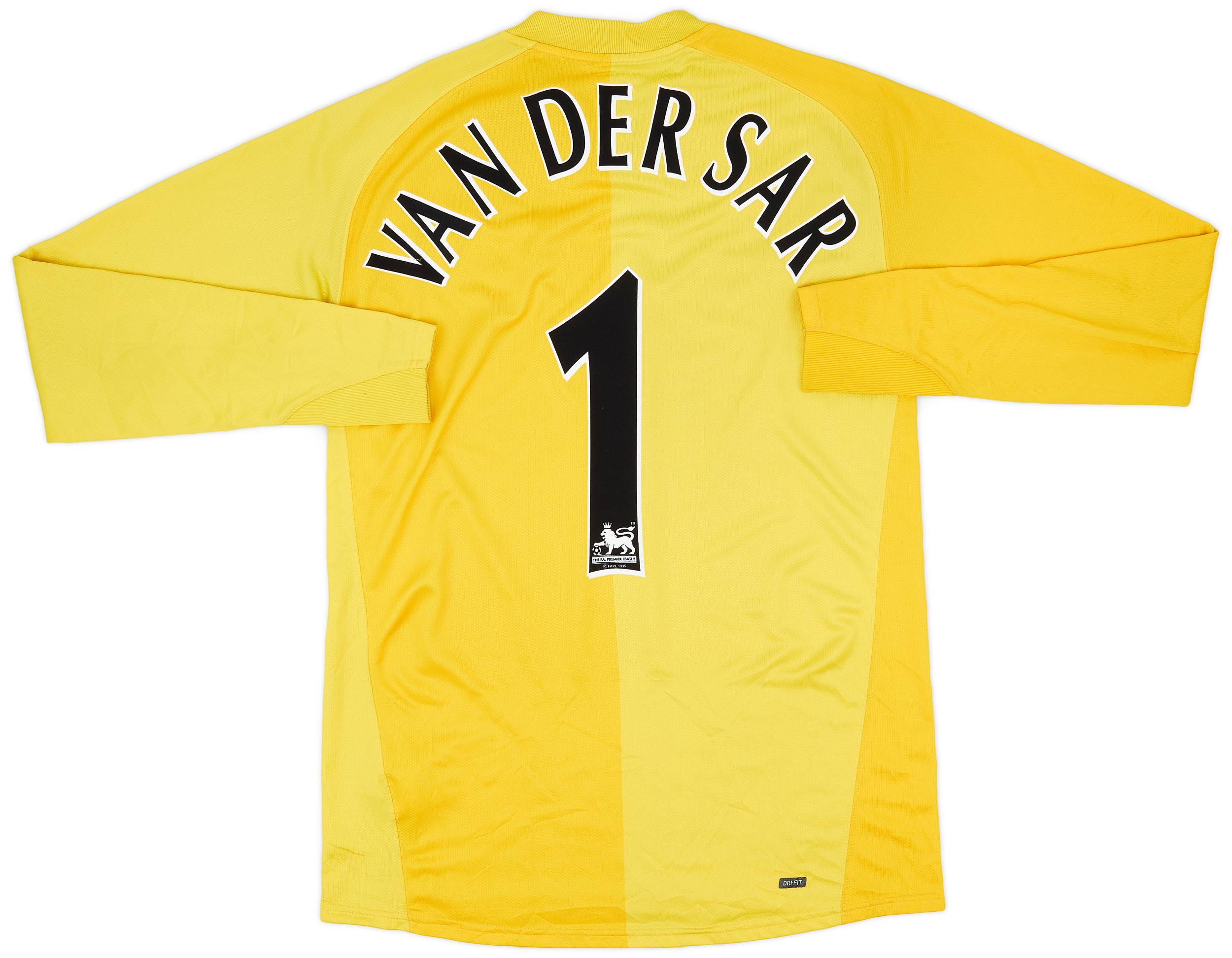 2006-07 Manchester United GK Shirt Van Der Sar #1 - 6/10 - (M)