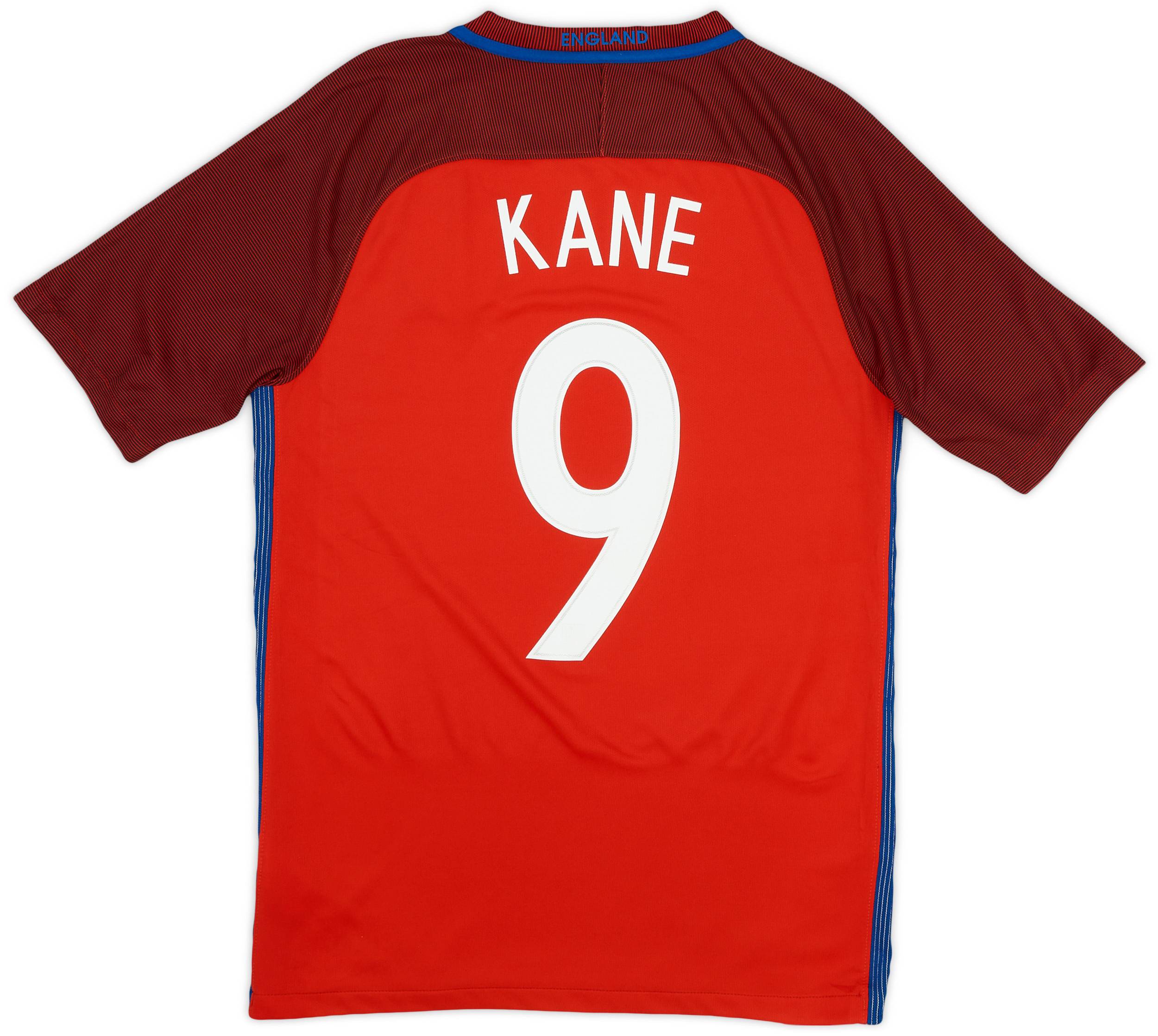 2016-17 England Away Shirt Kane #9 - 9/10 - (S)