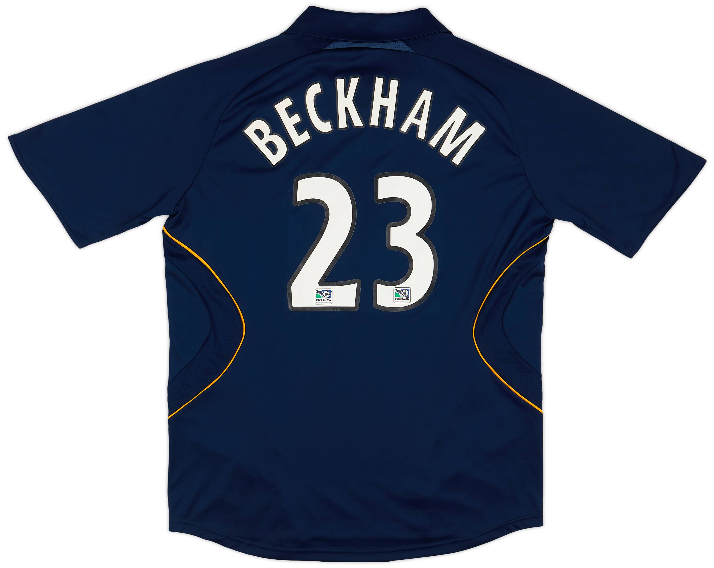 2007-08 LA Galaxy Away Shirt Beckham #23 - 5/10 - (L)