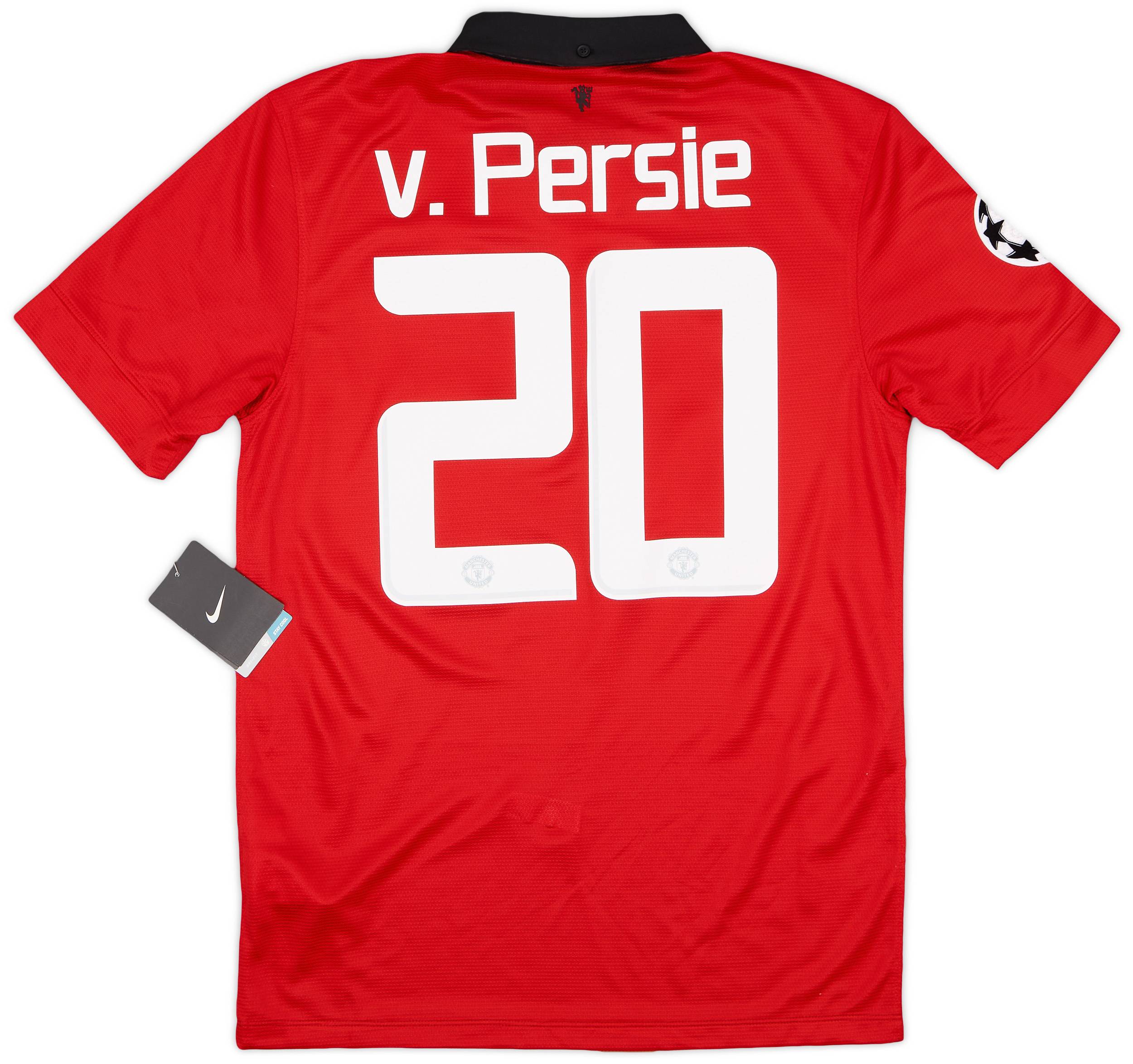 2013-14 Manchester United Home Shirt v. Persie #20 (S)