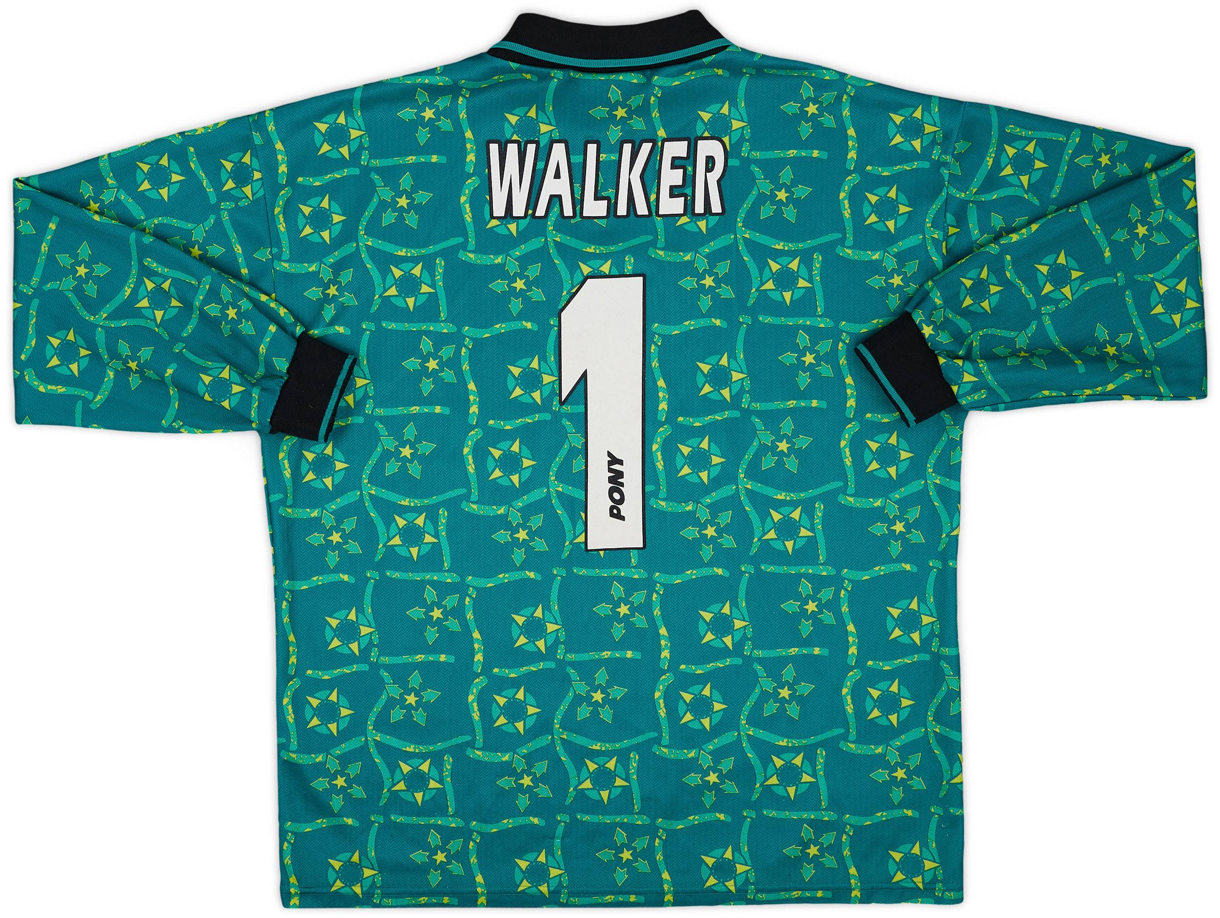 1996-97 Tottenham GK Shirt Walker #1 - 8/10 - (L)