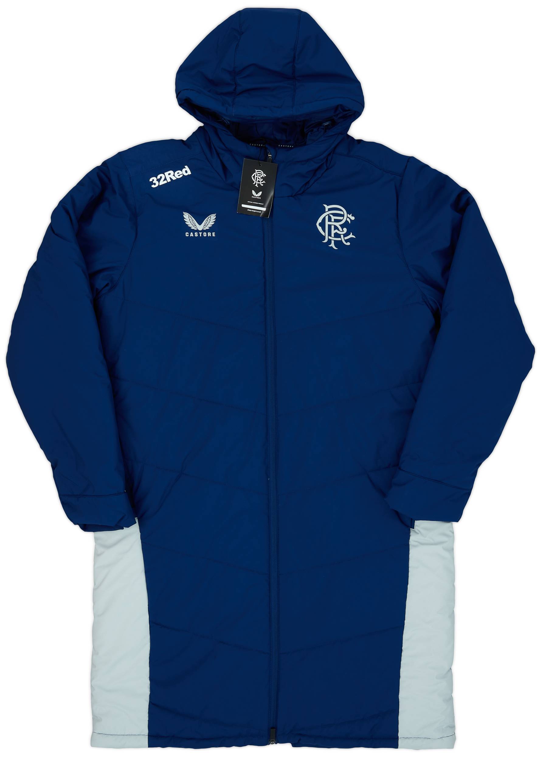 2023 24 Rangers Castore Bench Jacket