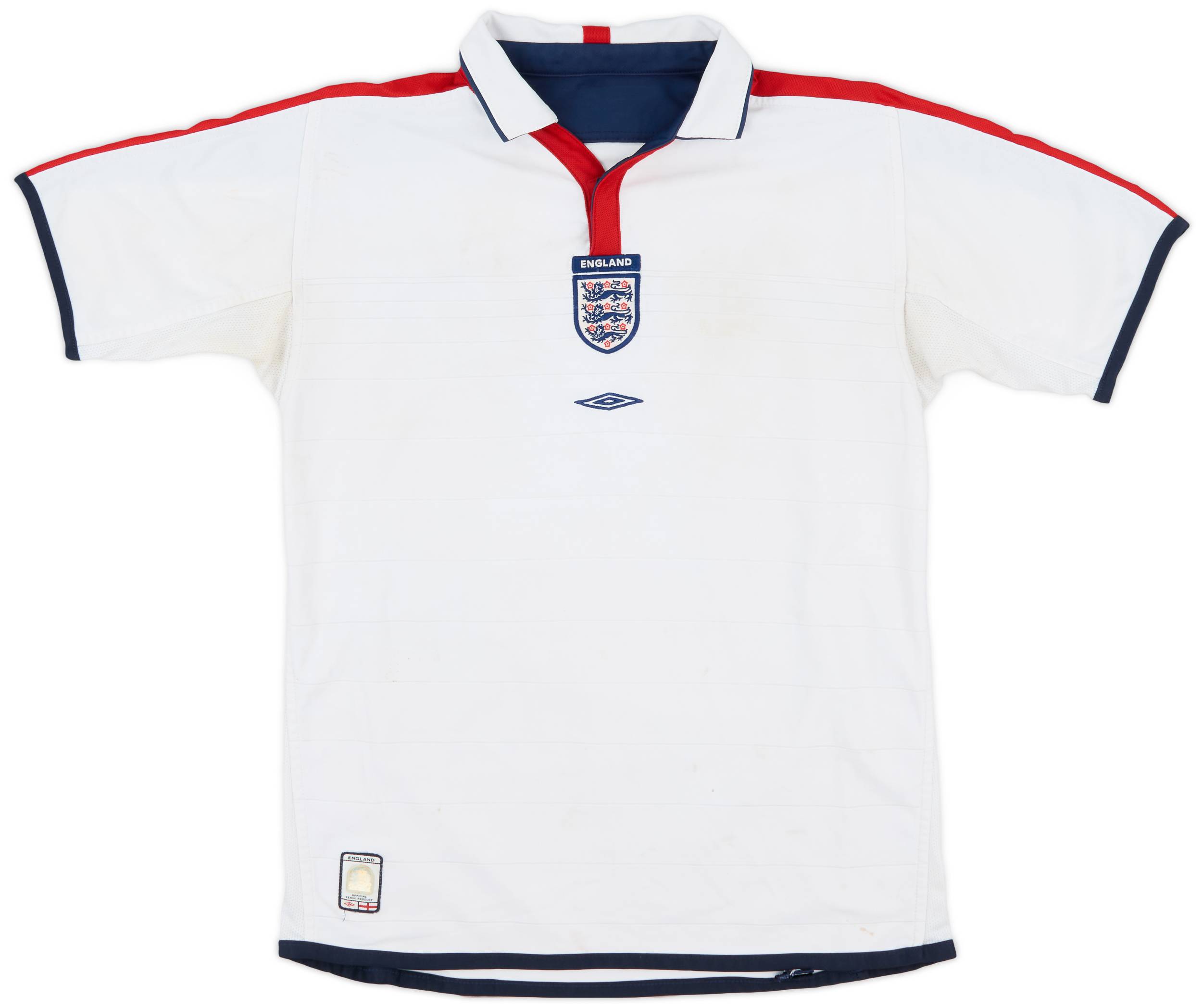 2003-05 England Home Shirt - 5/10 - (XL.Boys)