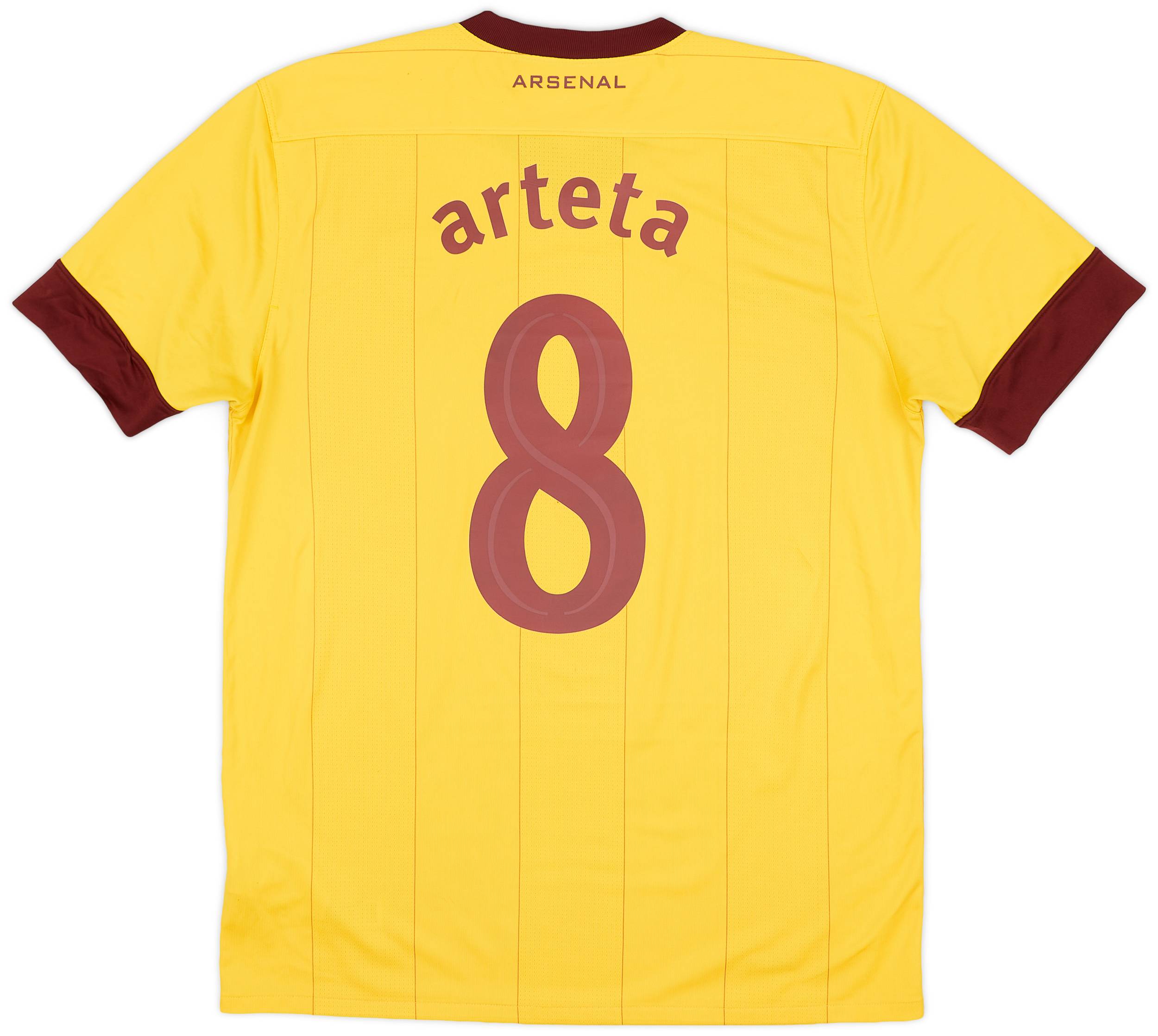 2010-13 Arsenal Away Shirt Arteta #8 - 6/10 - (M)