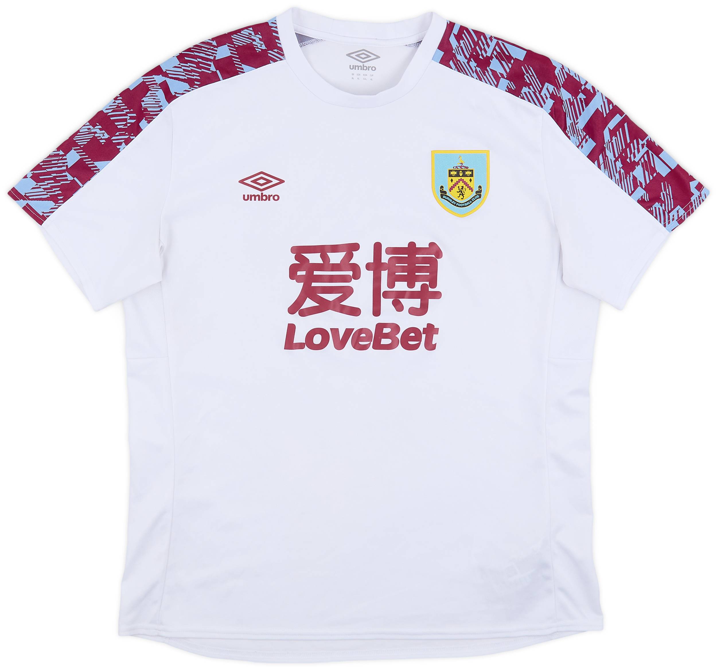 2019-20 Burnley Umbro Training Shirt - 7/10 - (XL)