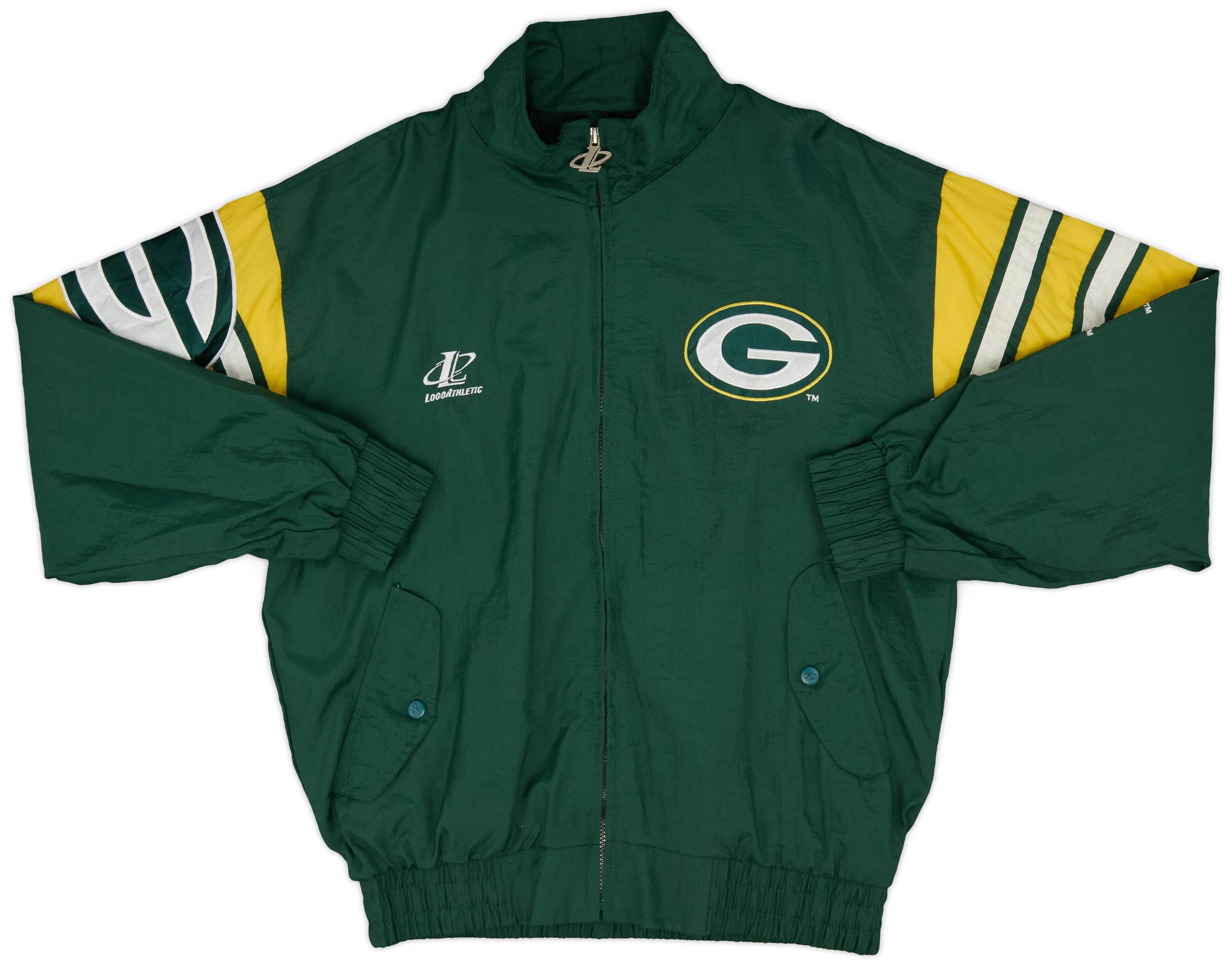 ベビーグッズも大集合 Packers Bay Green 1990s Logo 9 - Jacket Windbreaker Athletic ウェア