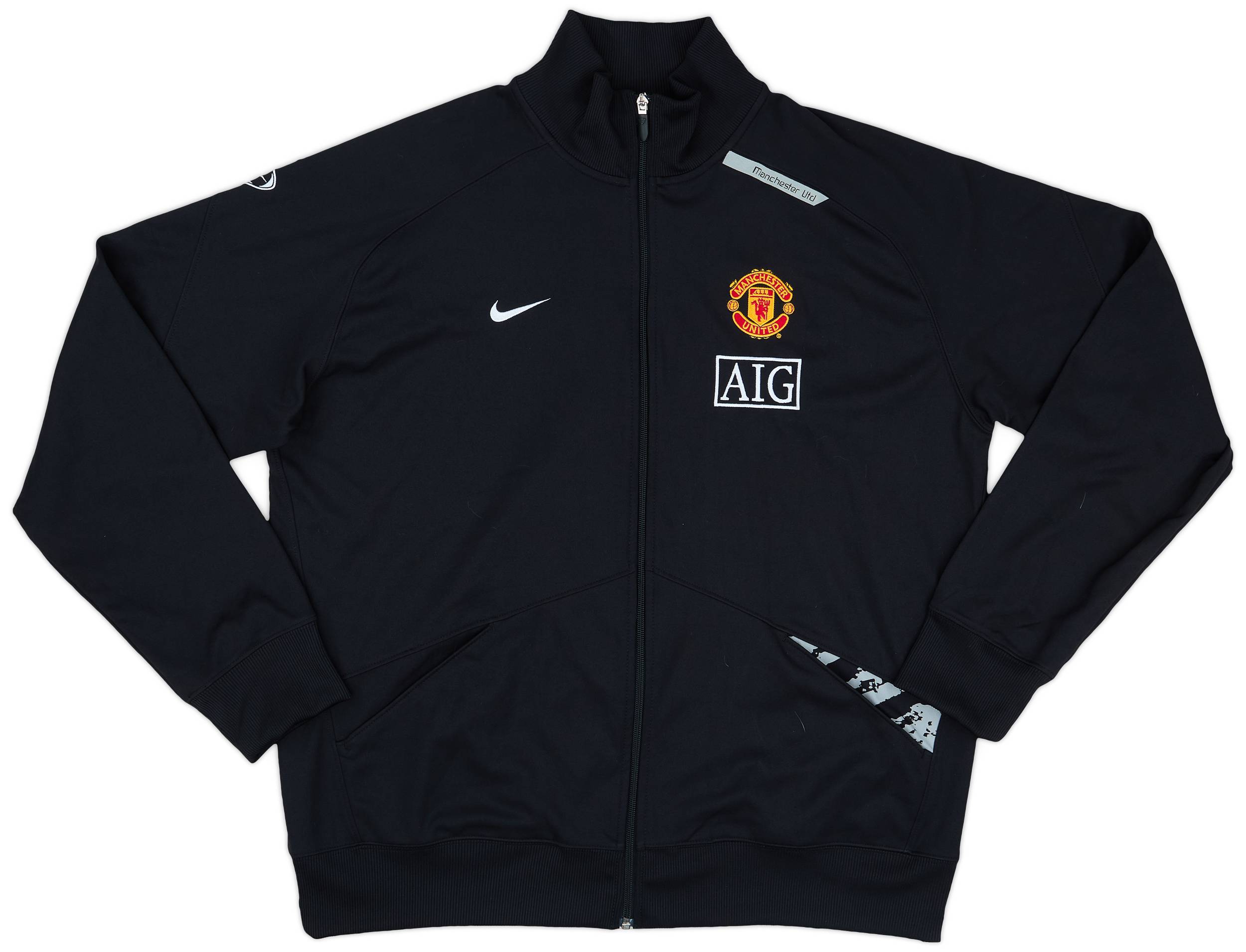 2008-09 Manchester United Nike Track Jacket - 9/10 - (XXL)
