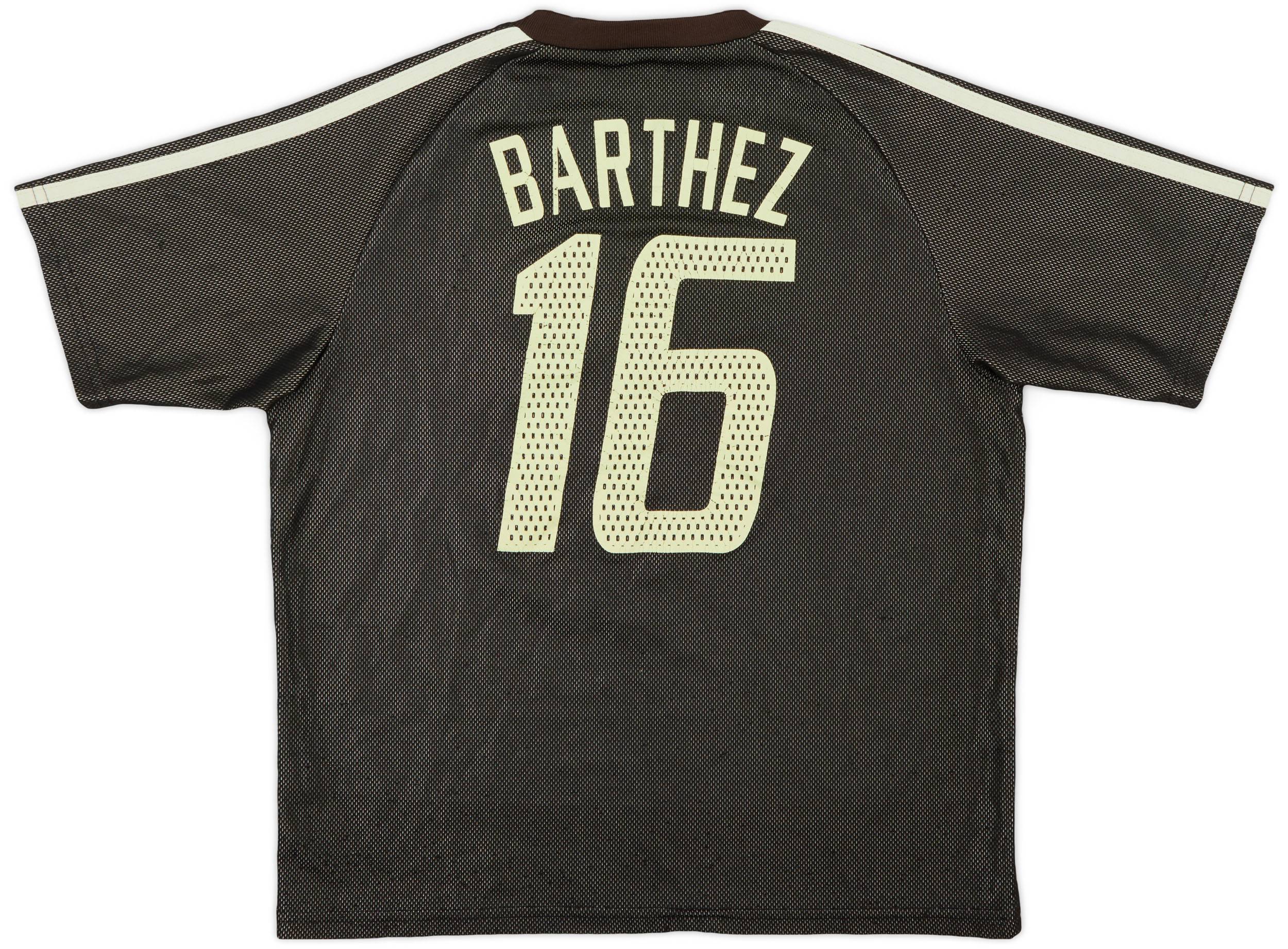 2002-04 France GK Shirt Barthez #16 - 7/10 - (M.Boys)