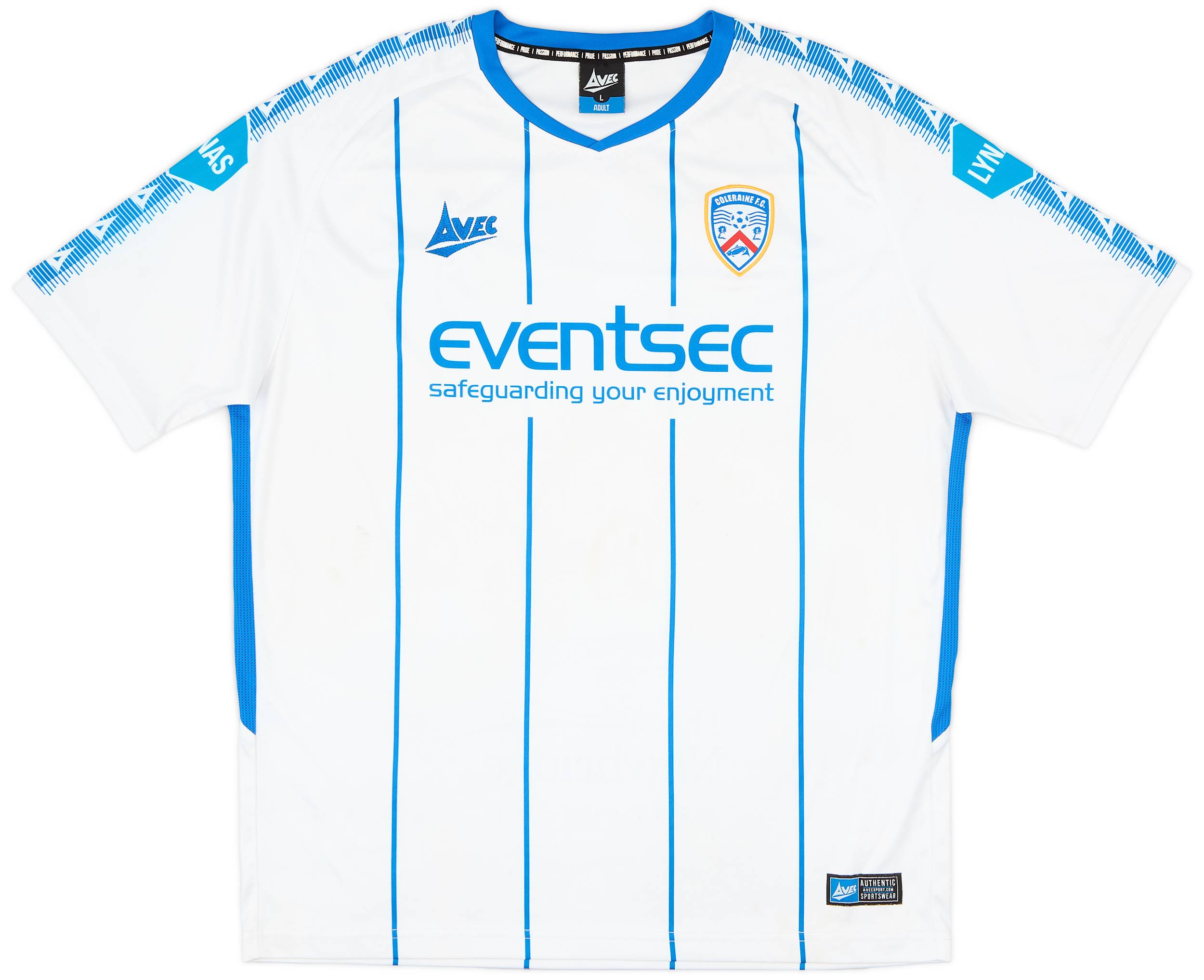 2020-22 Coleraine Away Shirt - 6/10 - (L)
