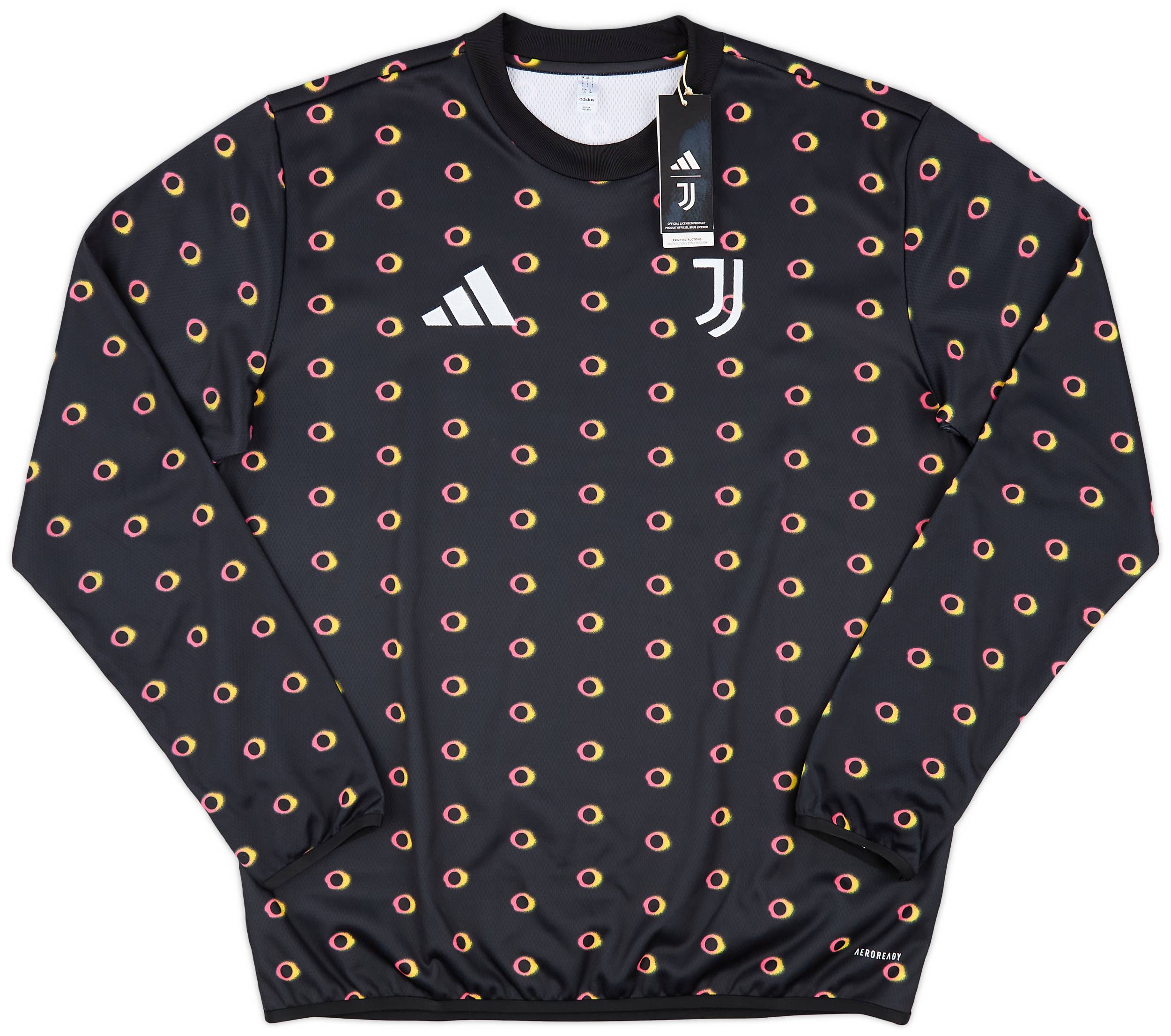 Juventus black training bench Soccer tracksuit 2022/23