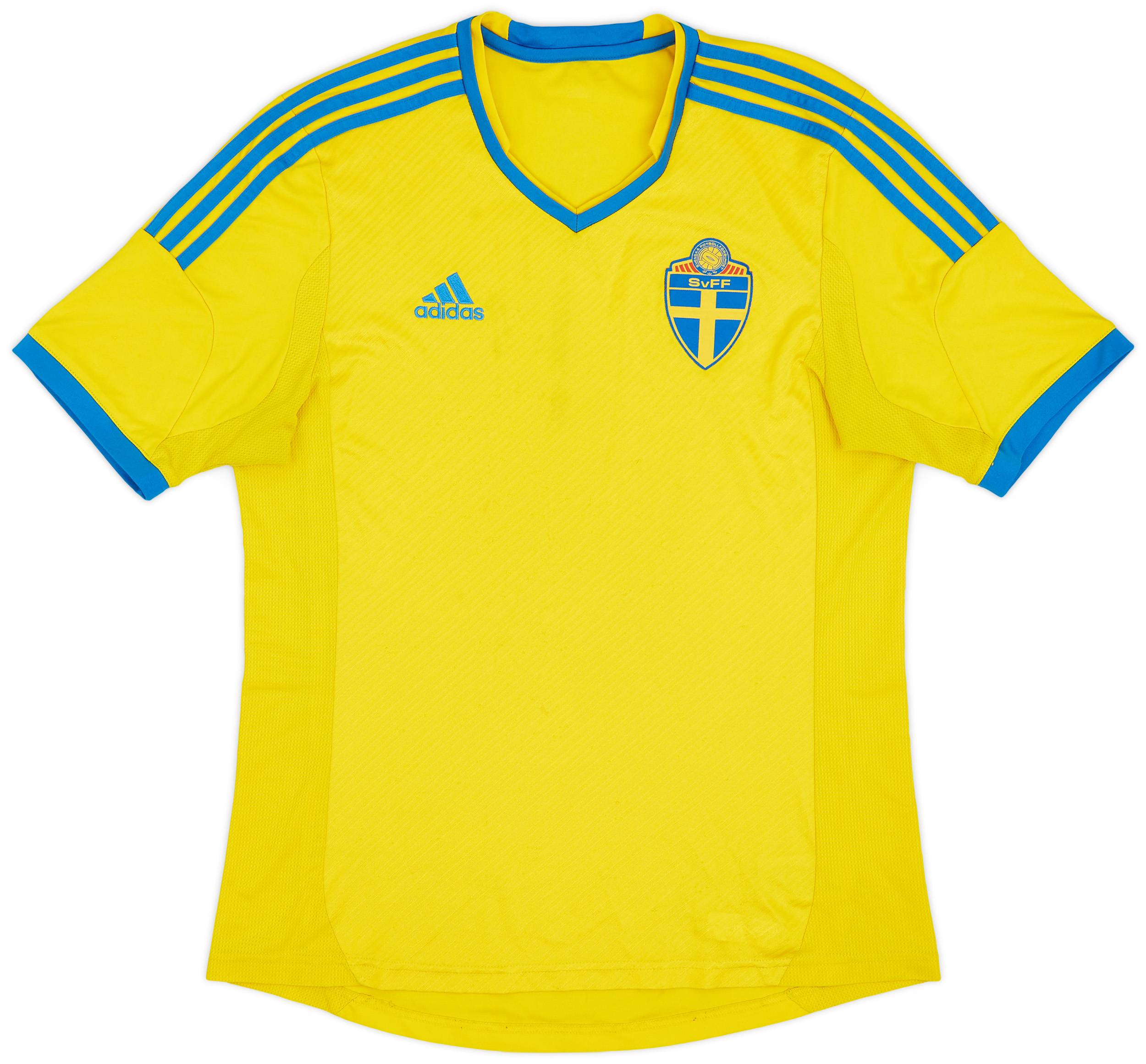 2013 Sweden Home Shirt - 5/10 - (S)