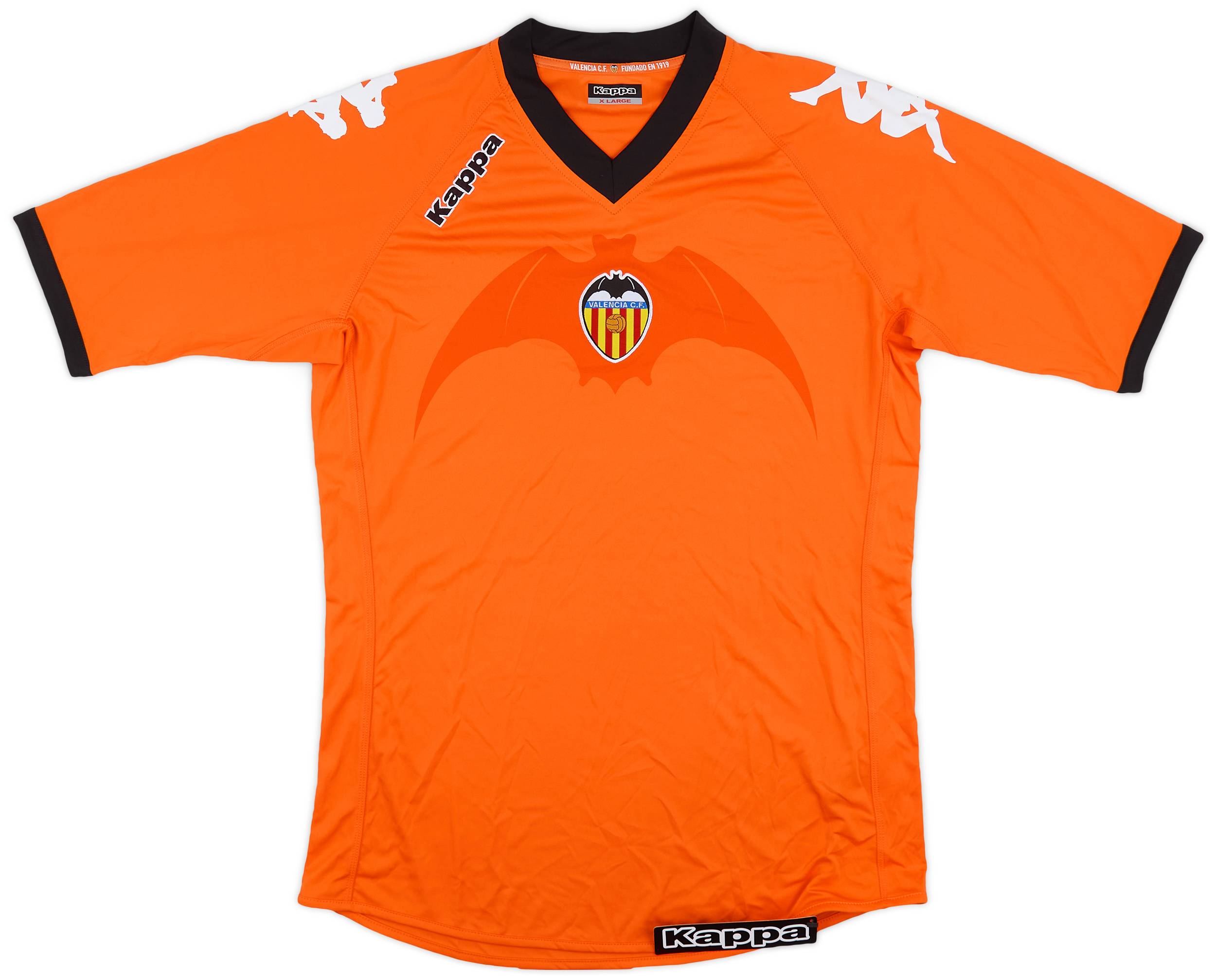 ウェア 10/11 Valencia CF Away Jersey 2010-11 Valencia Away Shirt (XL)
