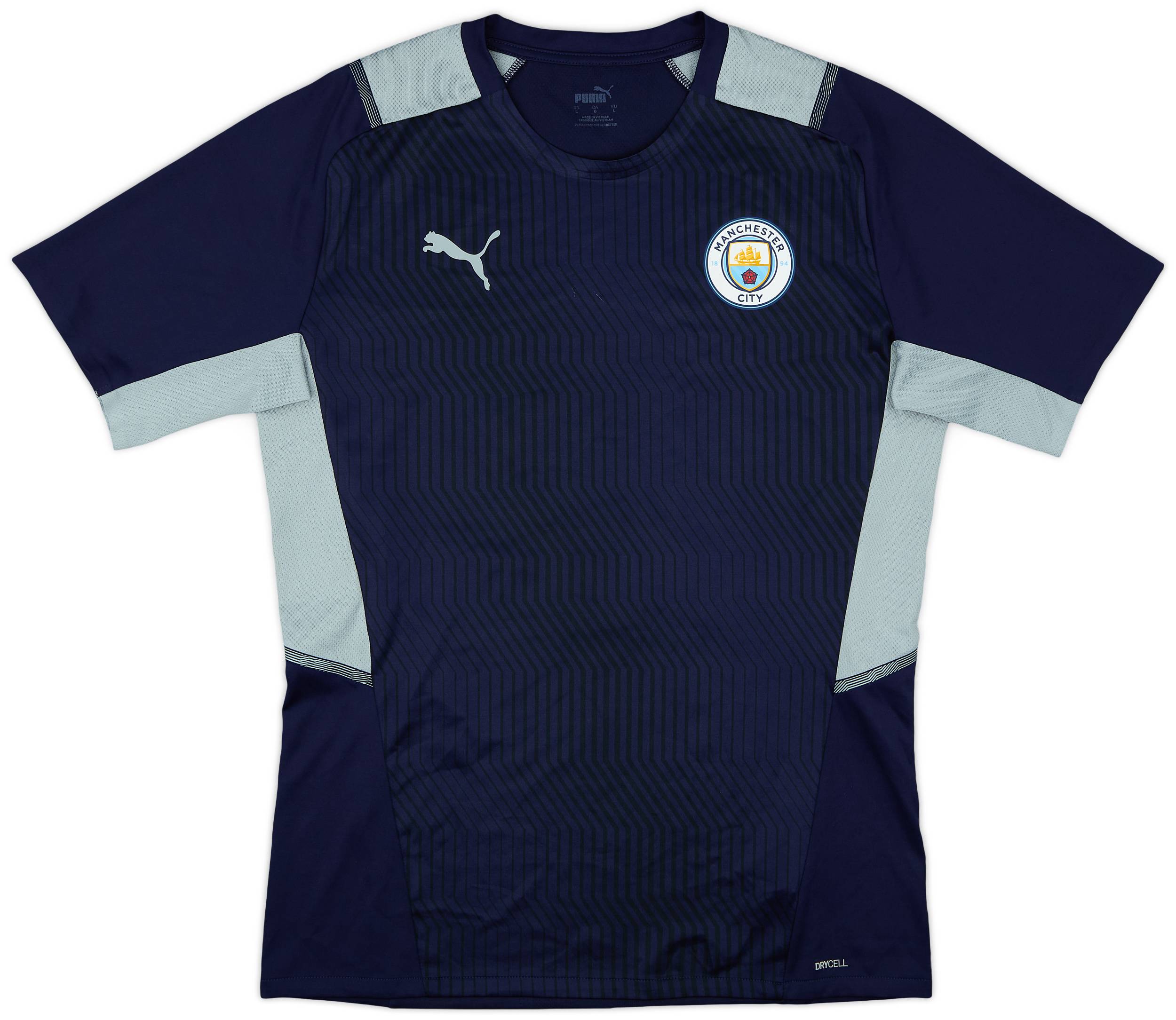 2021-22 Manchester City Puma Training Shirt - 9/10 - (L)