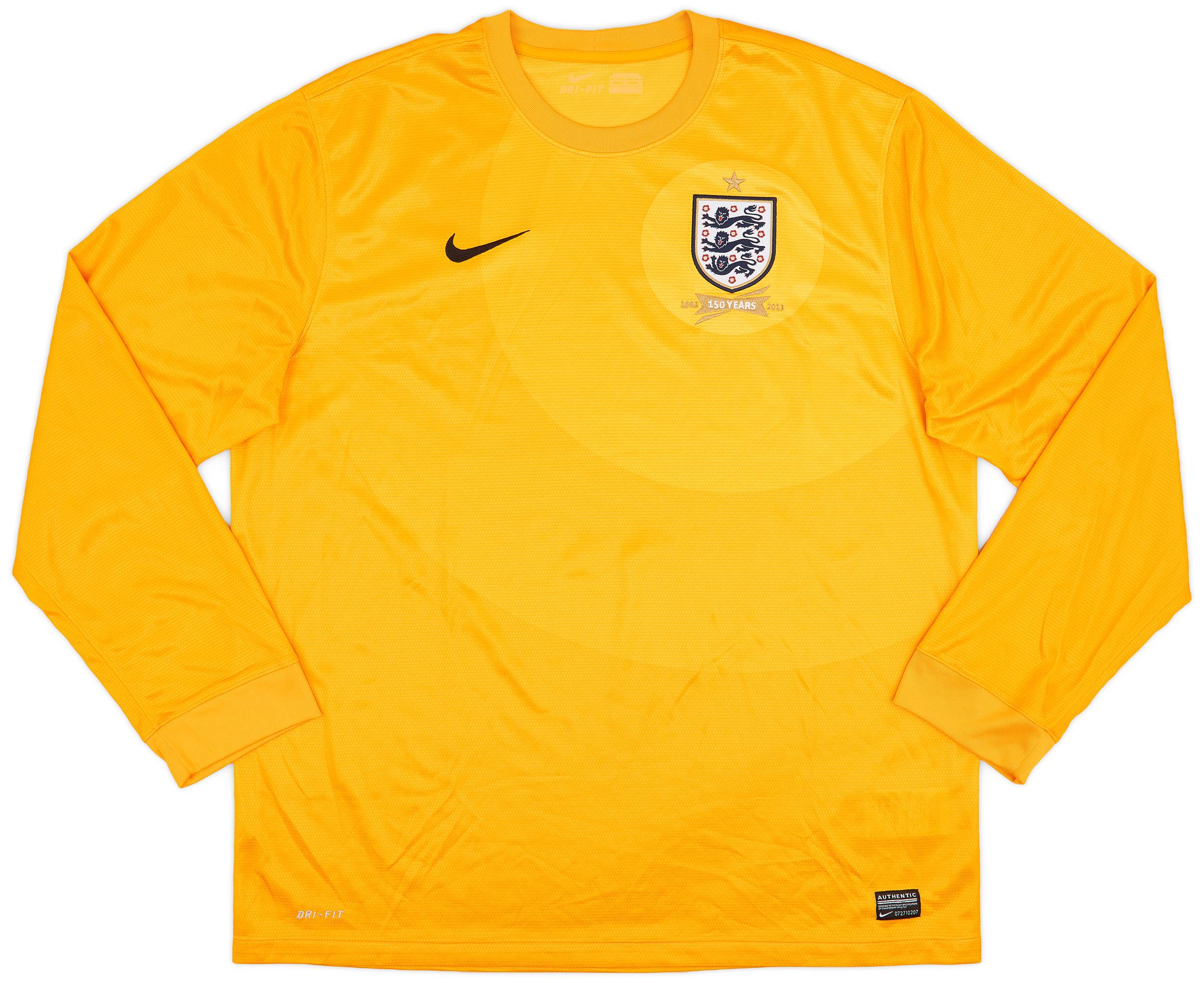 2013 England GK 150th Anniversary Shirt - 9/10 - (XL)