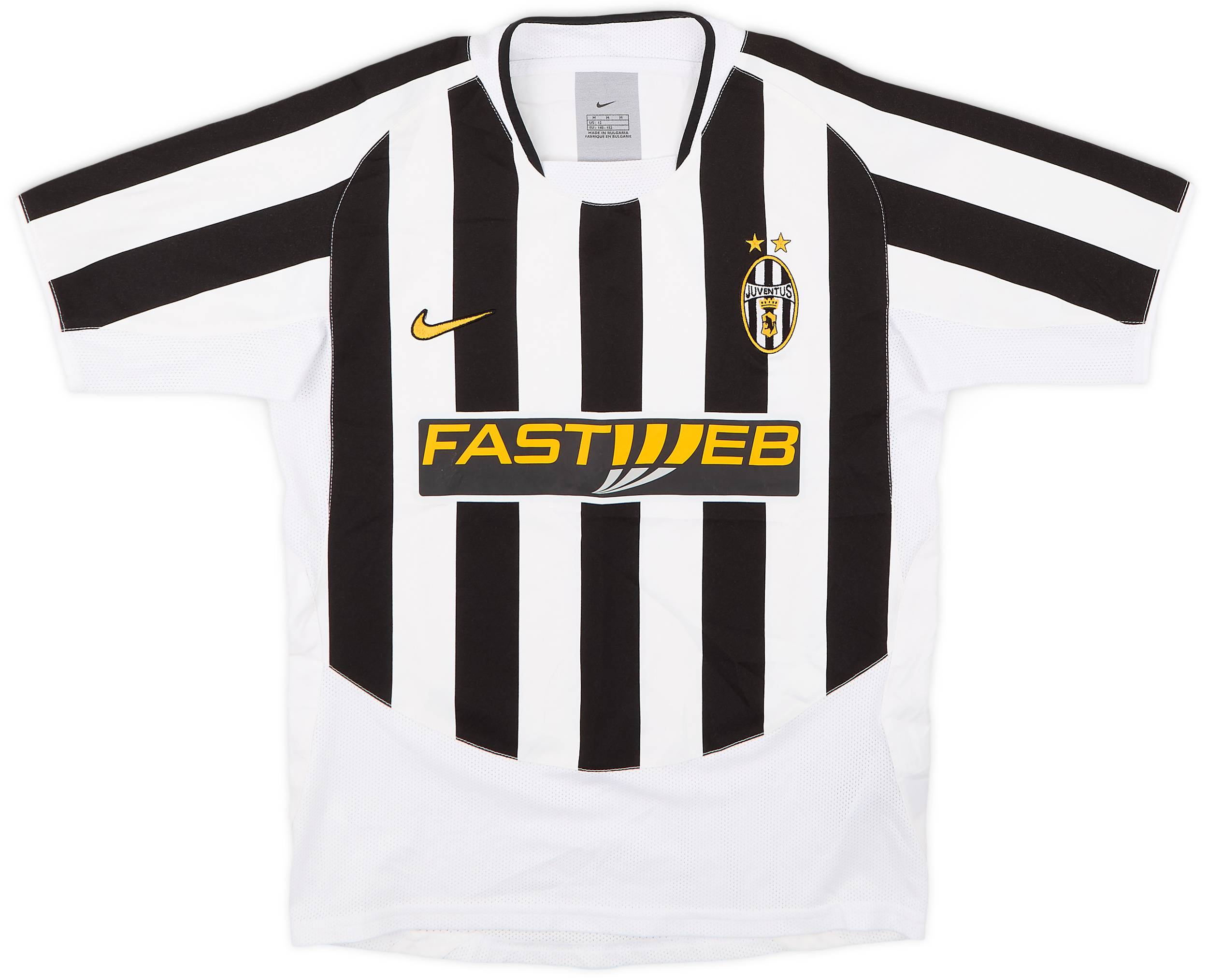 2003-04 Juventus Home Shirt - 9/10 - (M.Boys)
