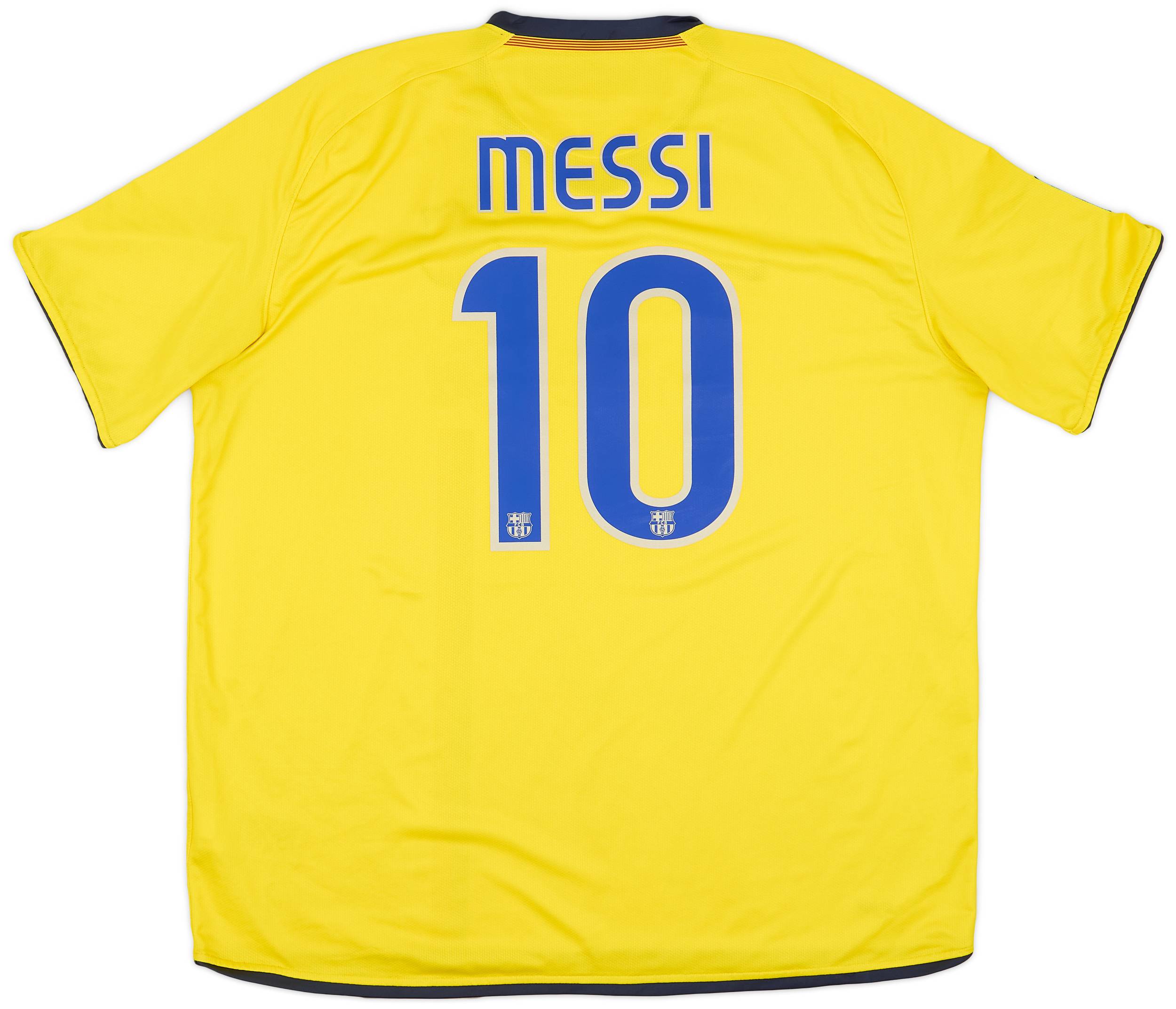 2008-10 Barcelona Away Shirt Messi #10 - 8/10 - (XXL)