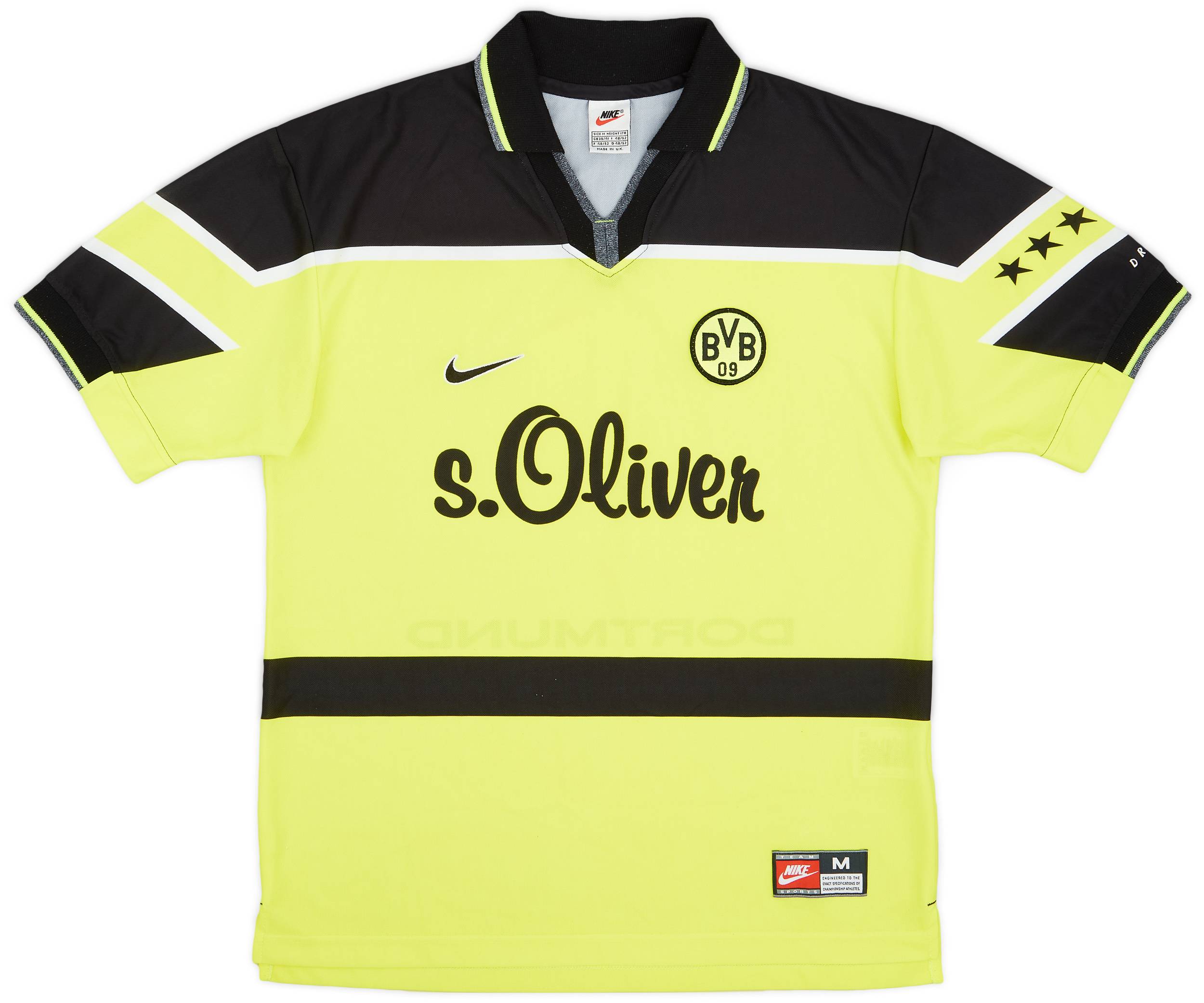1997-98 Borussia Dortmund Home Shirt - 8/10 - (M)