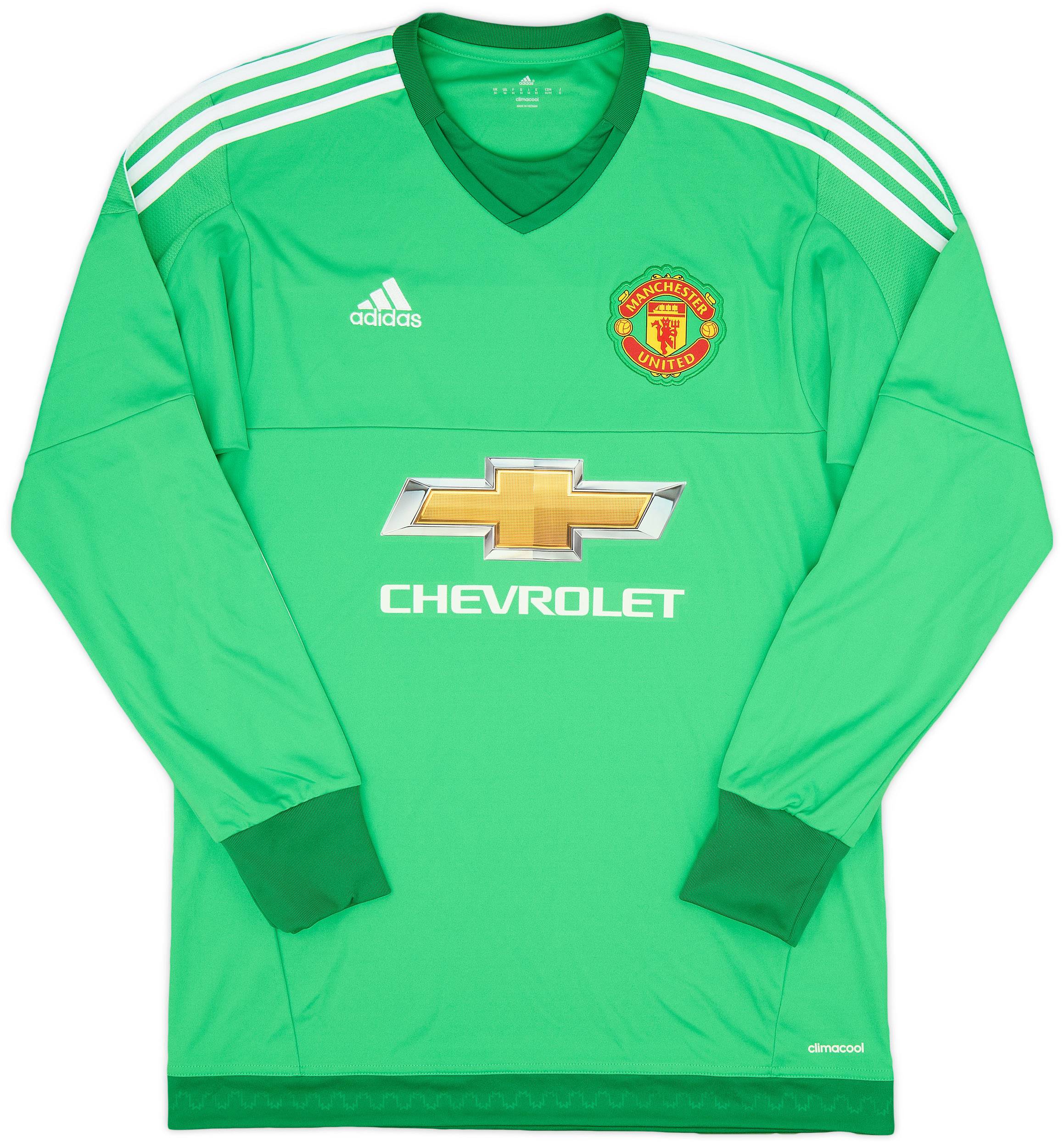 2015-16 Manchester United GK Shirt - 9/10 - (M)