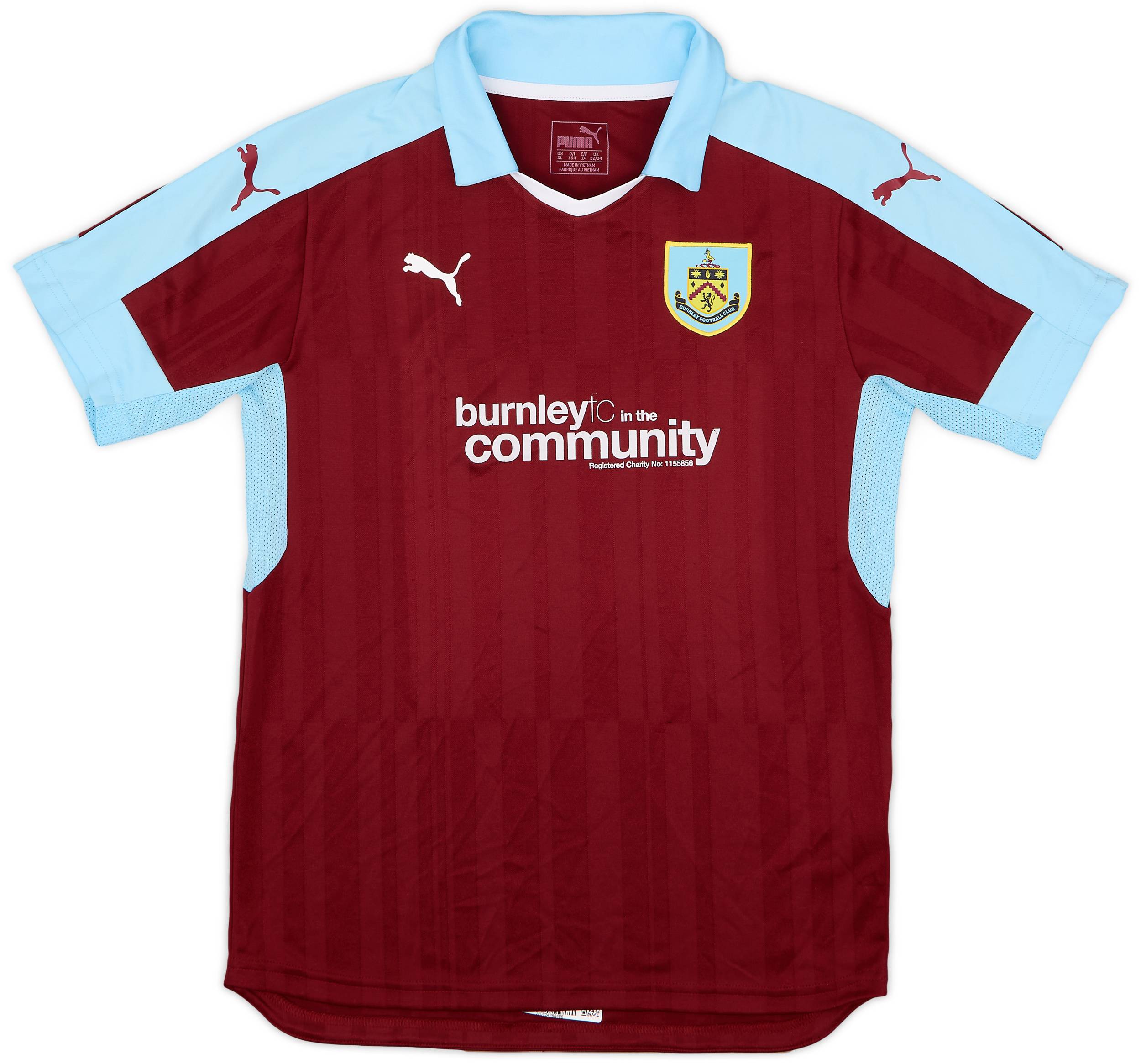 2016-17 Burnley Home Shirt - 7/10 - (L.Boys)