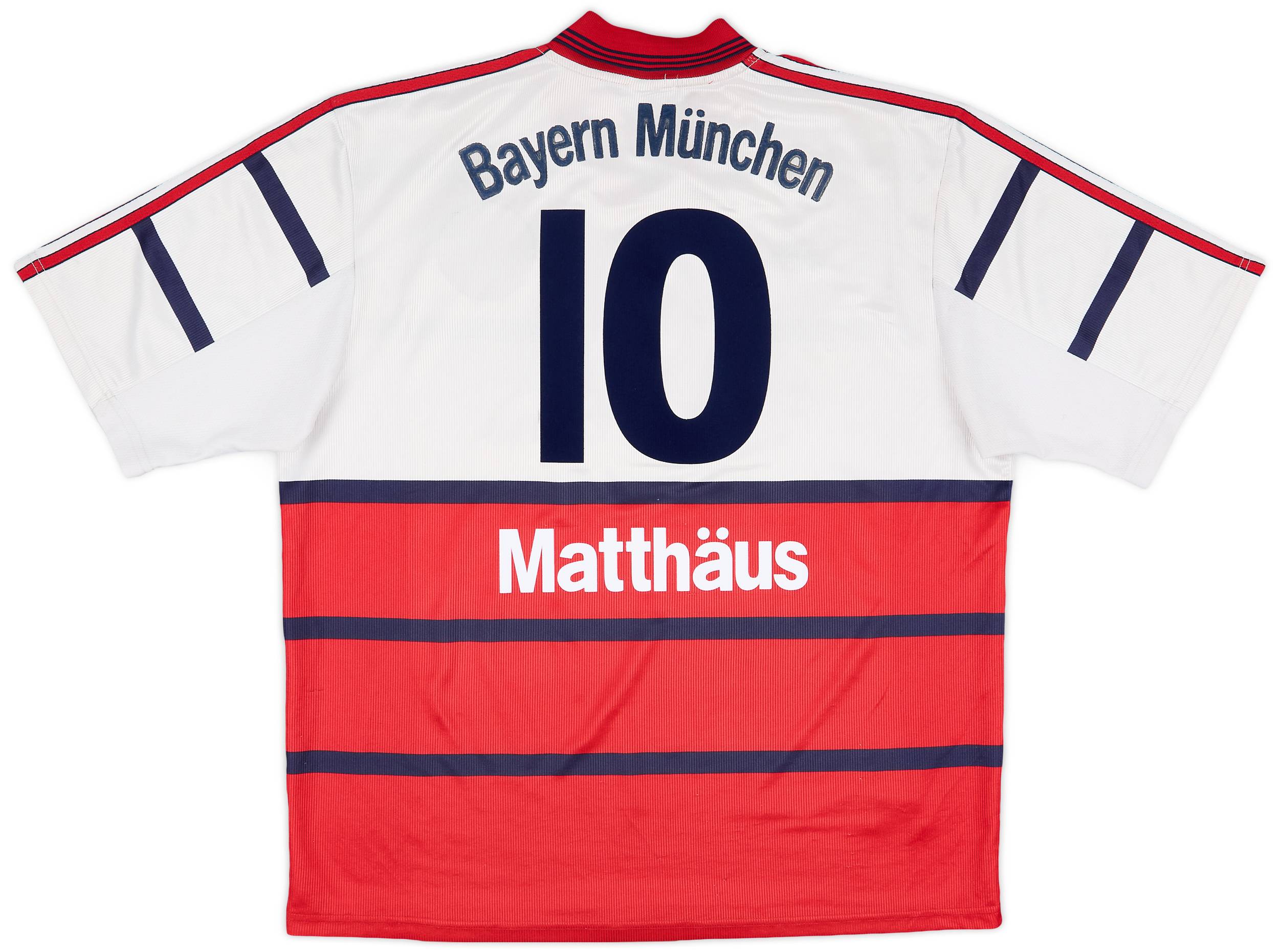 激安/新作 Matthaus Shirt Away Munich Bayern 1998-00 #10 (XL) - 6/10 - ウェア