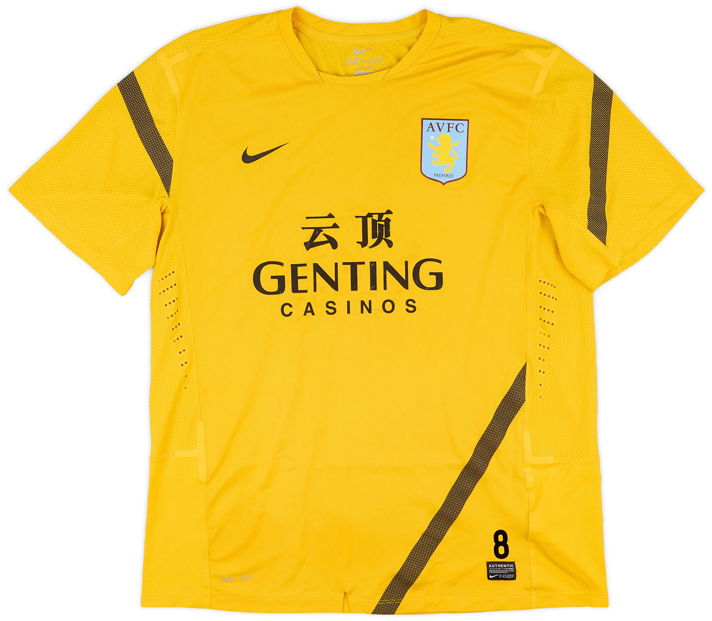 2011-12 Aston Villa Nike Player Issue Training Shirt #8 - 5/10 - (XL)