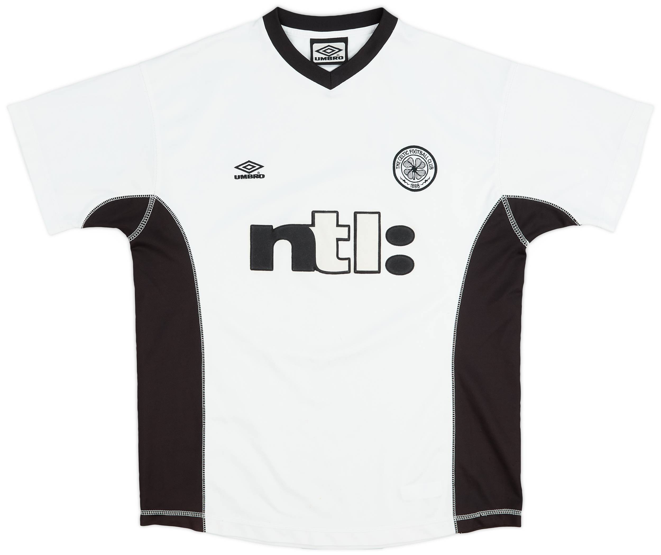 2000-02 Celtic Umbro Training Shirt - 8/10 - (M)