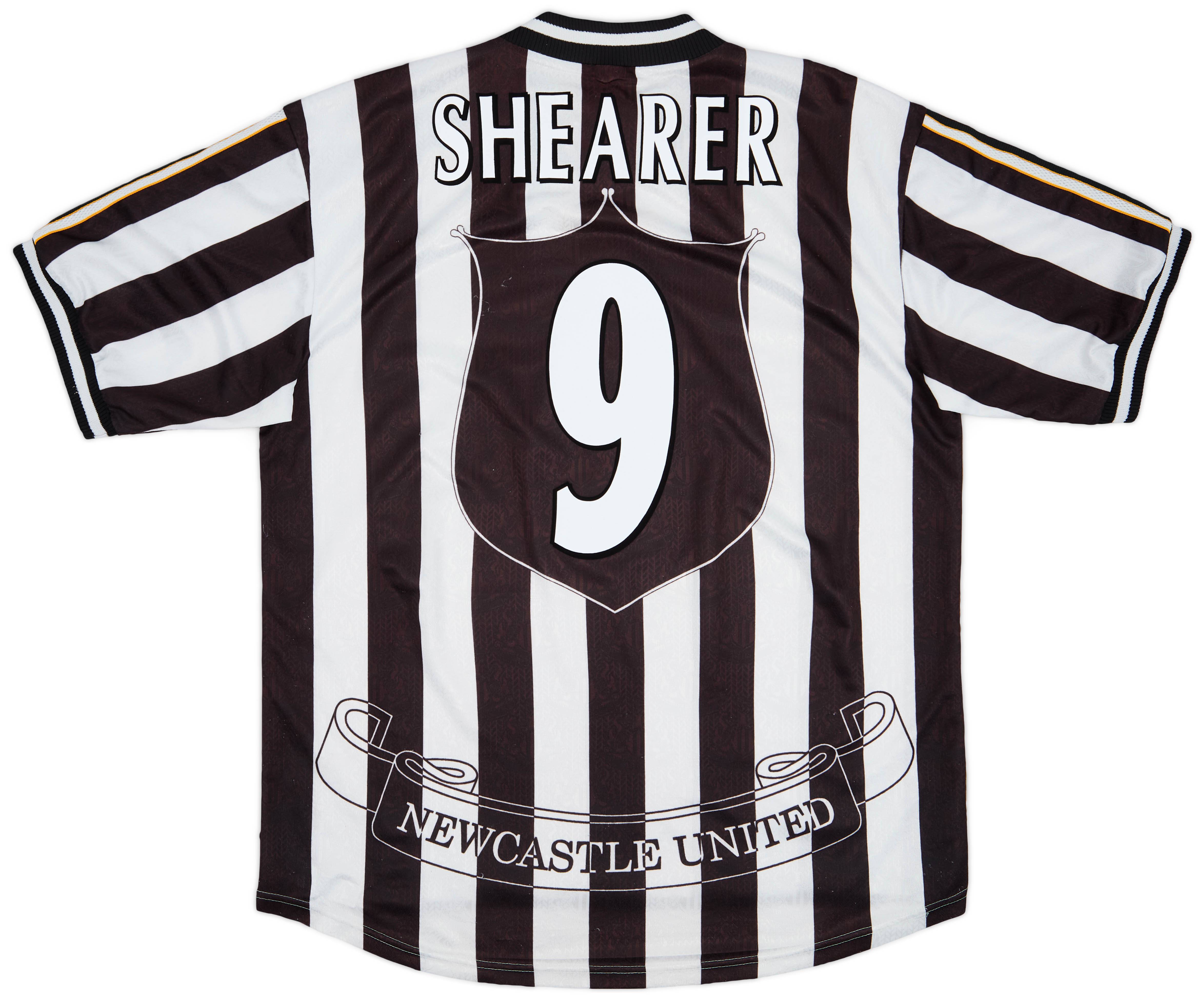 1997-99 Newcastle Home Shirt Shearer #9 - 7/10 - (XL)