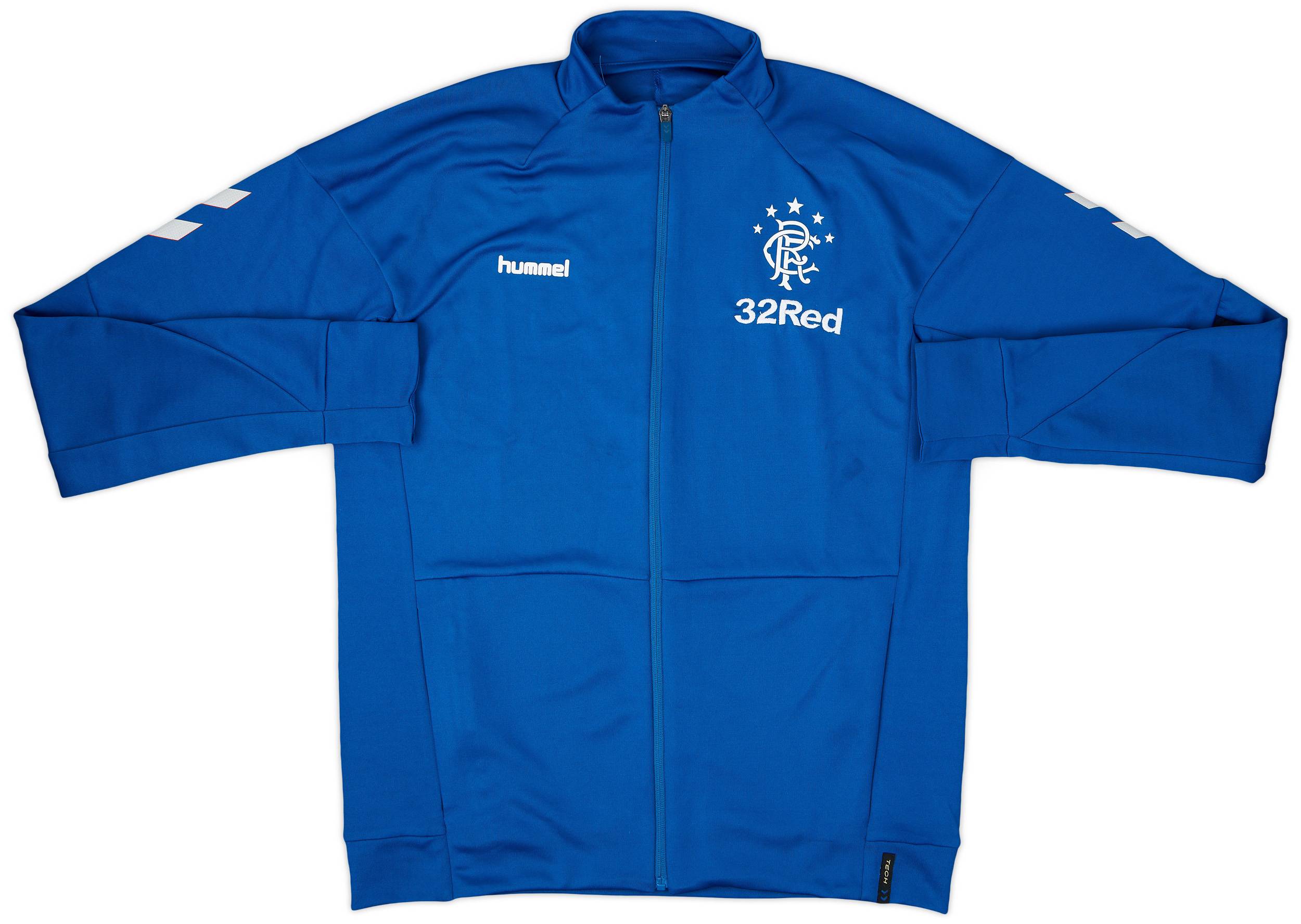 2018-19 Rangers Hummel Track Jacket 7/10 (L)