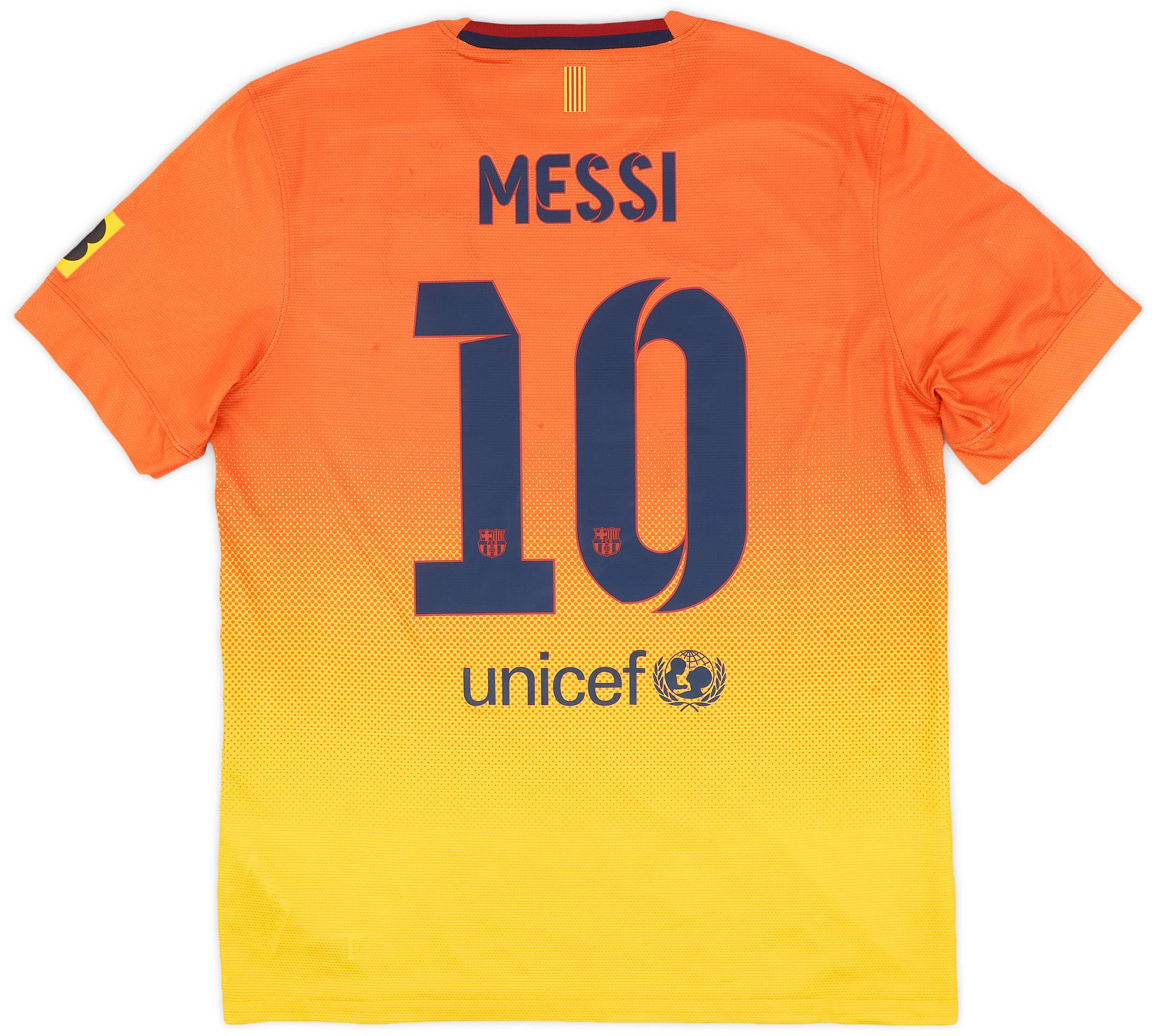 2012-13 Barcelona Away Shirt Messi #10 - 6/10 - (L)