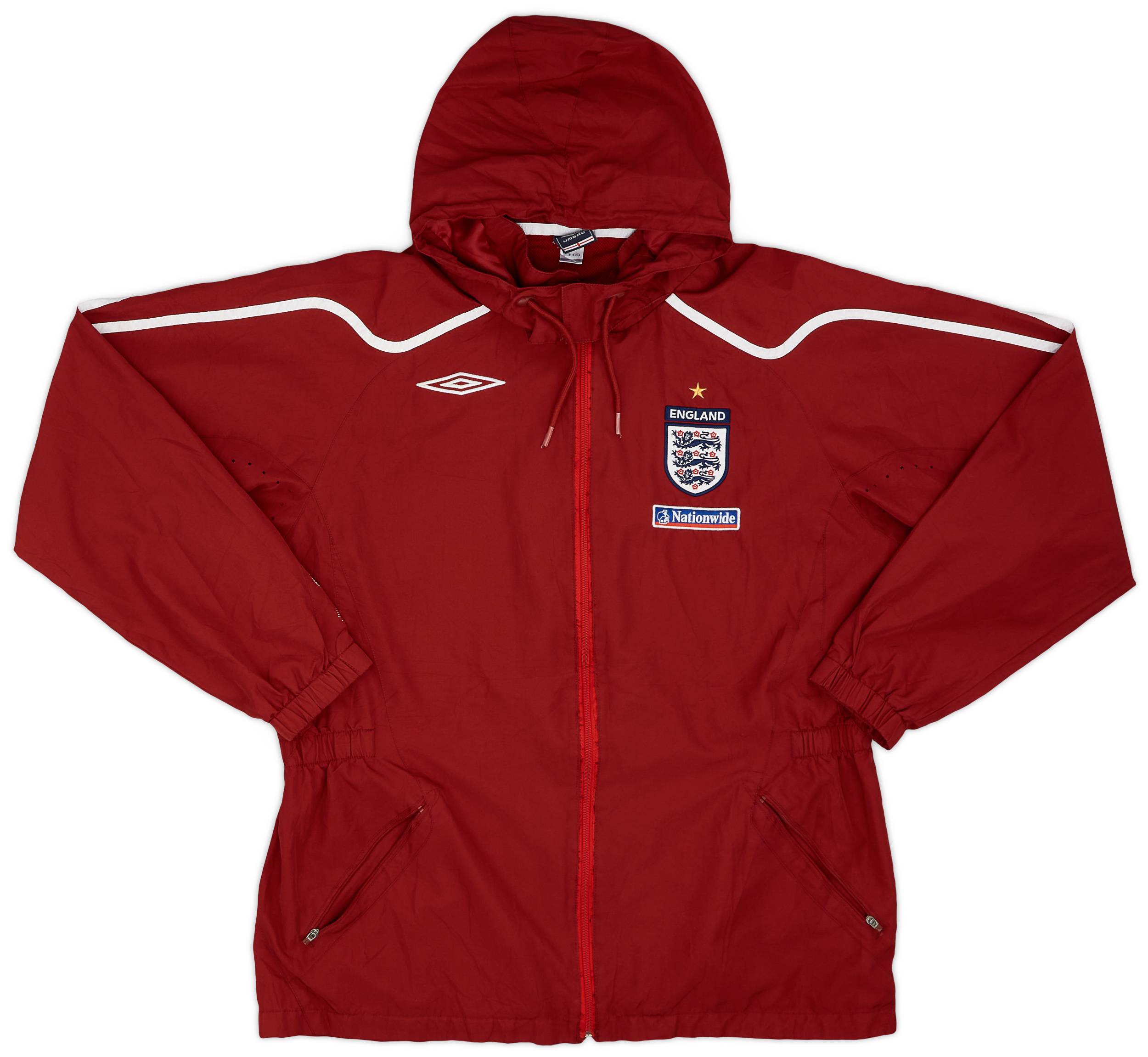 2007-08 England Umbro Track Jacket - 8/10 - (L)