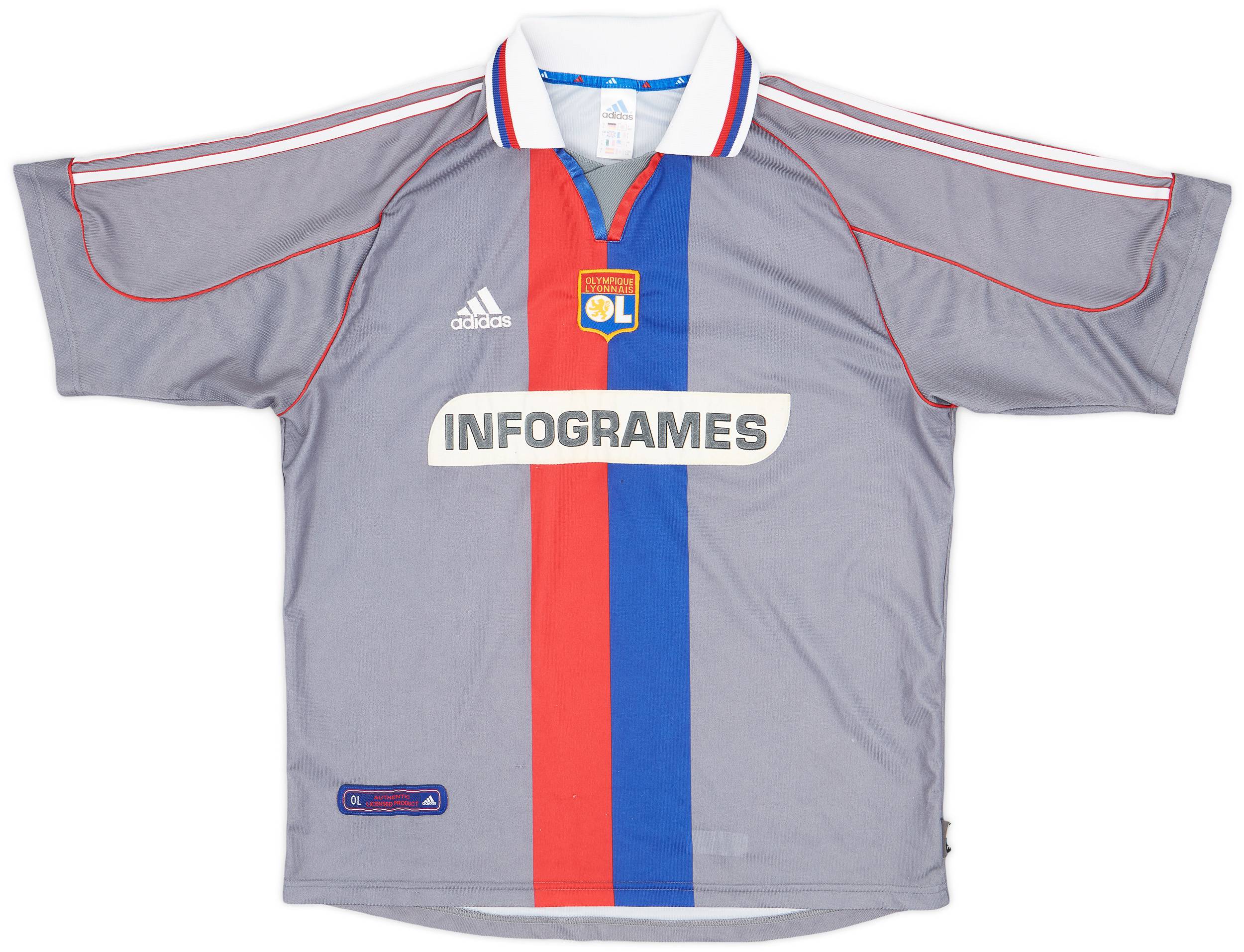 2000-01 Lyon Away Shirt - 8/10 - (L)