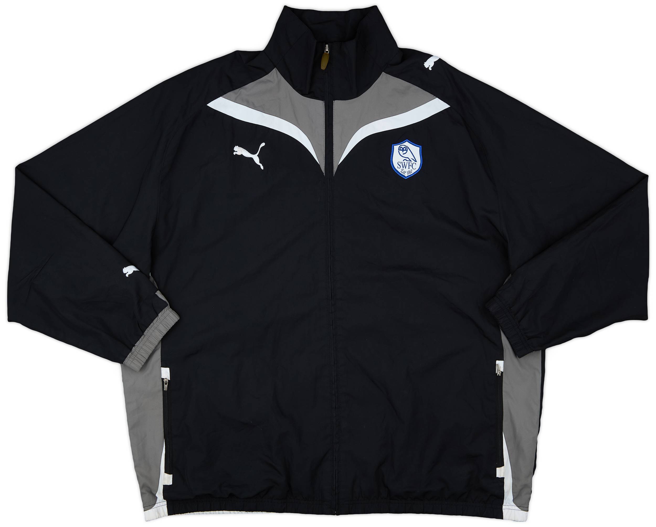 2010-11 Sheffield Wednesday Puma Track Jacket - 8/10 - (XXL)