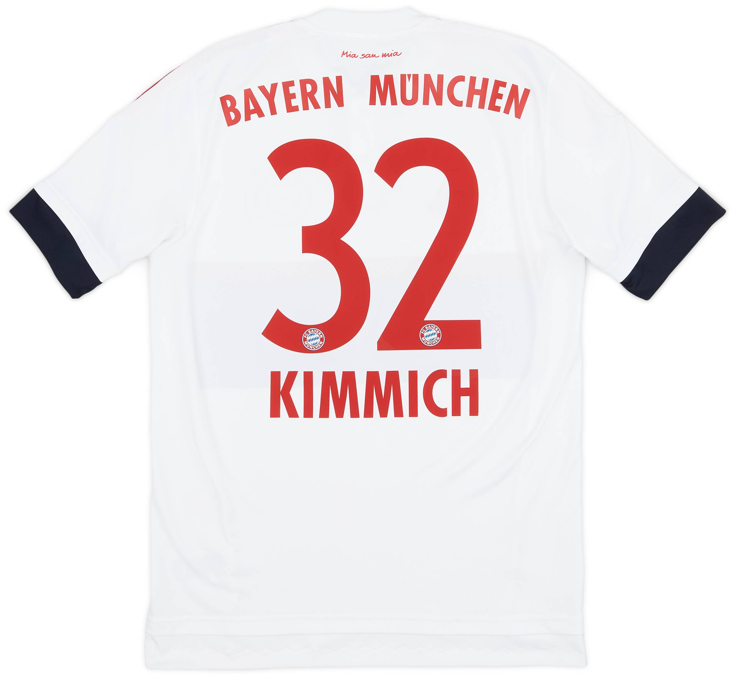 2015-16 Bayern Munich Away Shirt Kimmich #32 - 9/10 - (S)