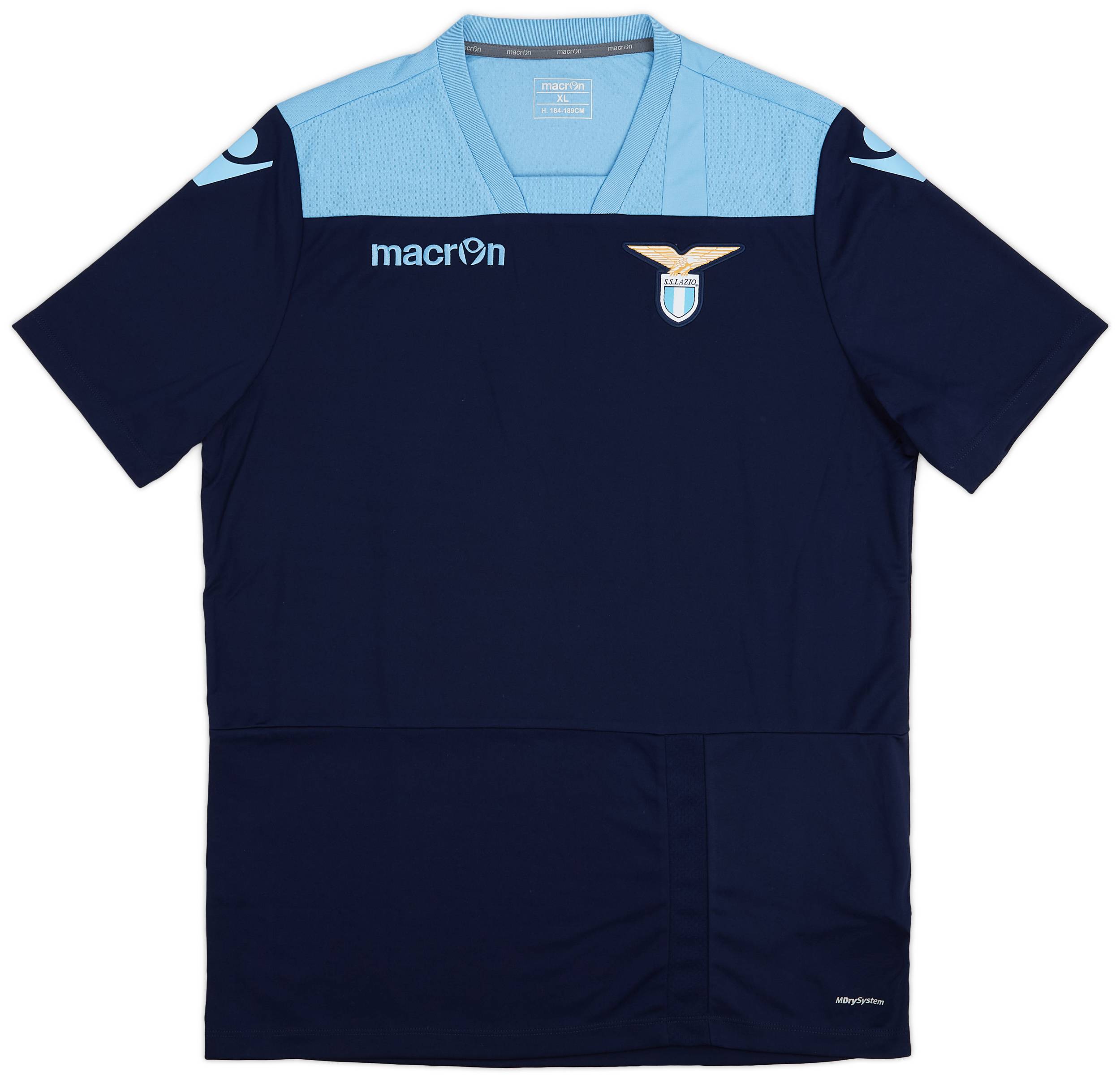 2017-18 Lazio Macron Training Shirt - 9/10 - (XL)