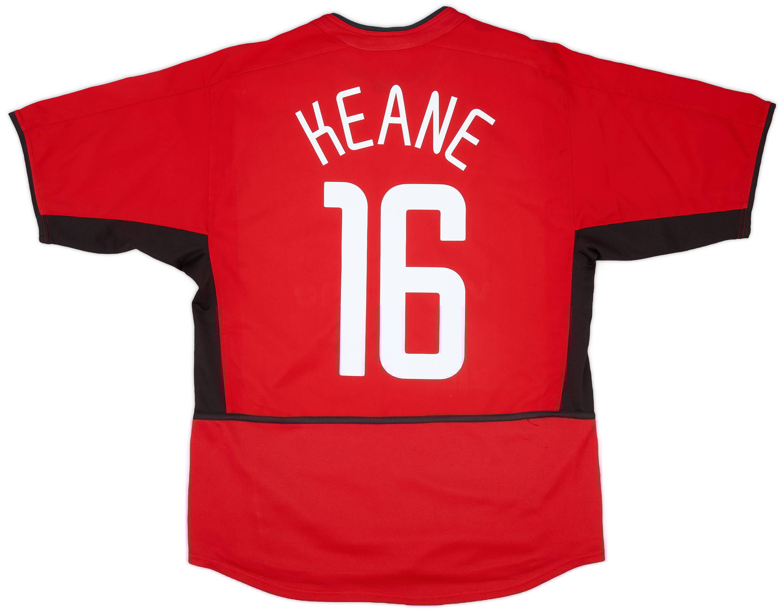 2002-04 Manchester United Home Shirt Keane #16 - 6/10 - (M)
