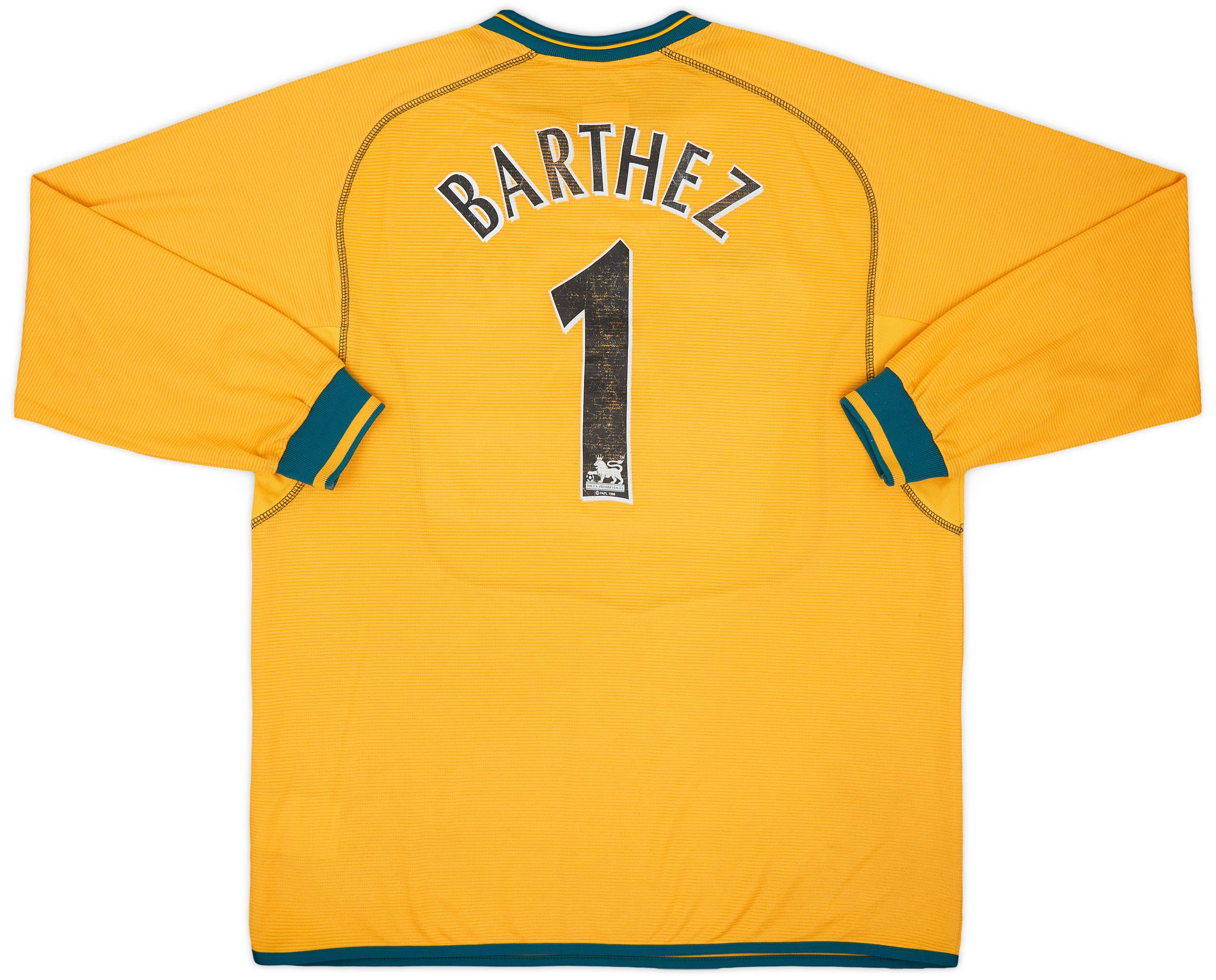 2000-02 Manchester United GK Shirt Barthez #1 - 7/10 - (L)