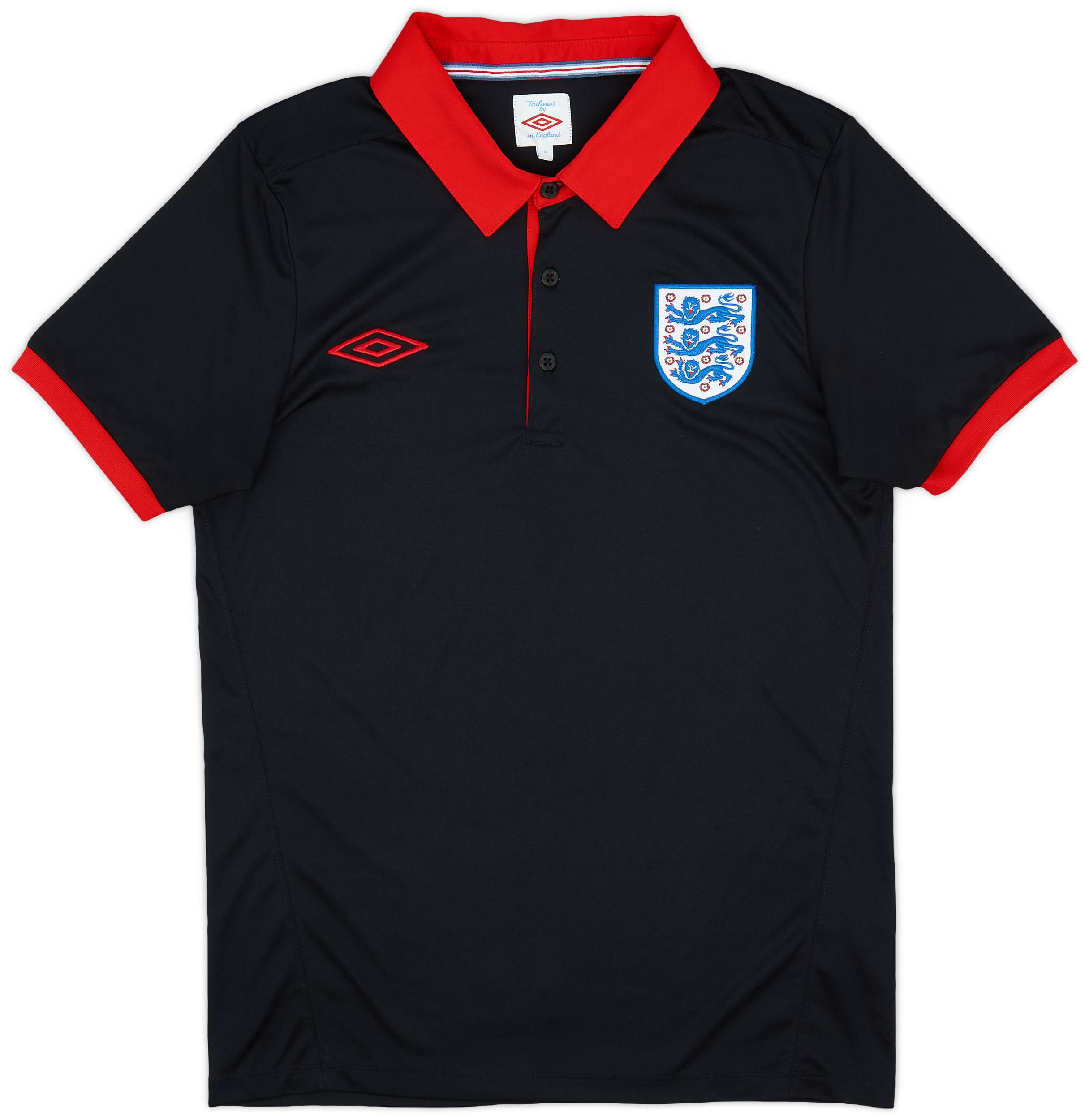 2010-11 England Umbro Polo Shirt - 9/10 - (S)