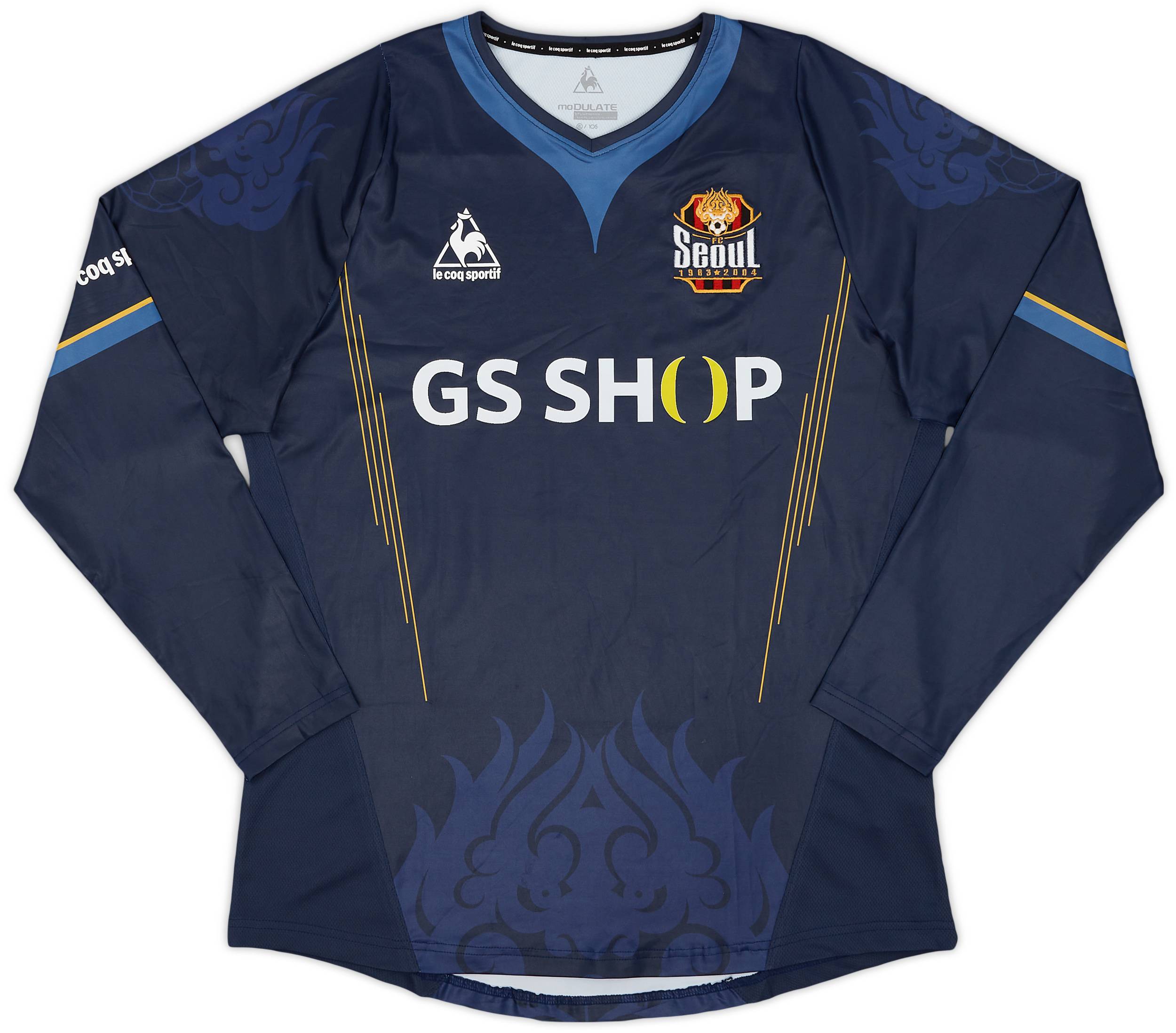2014-15 FC Seoul Away L/S Shirt - 8/10 - (XL)