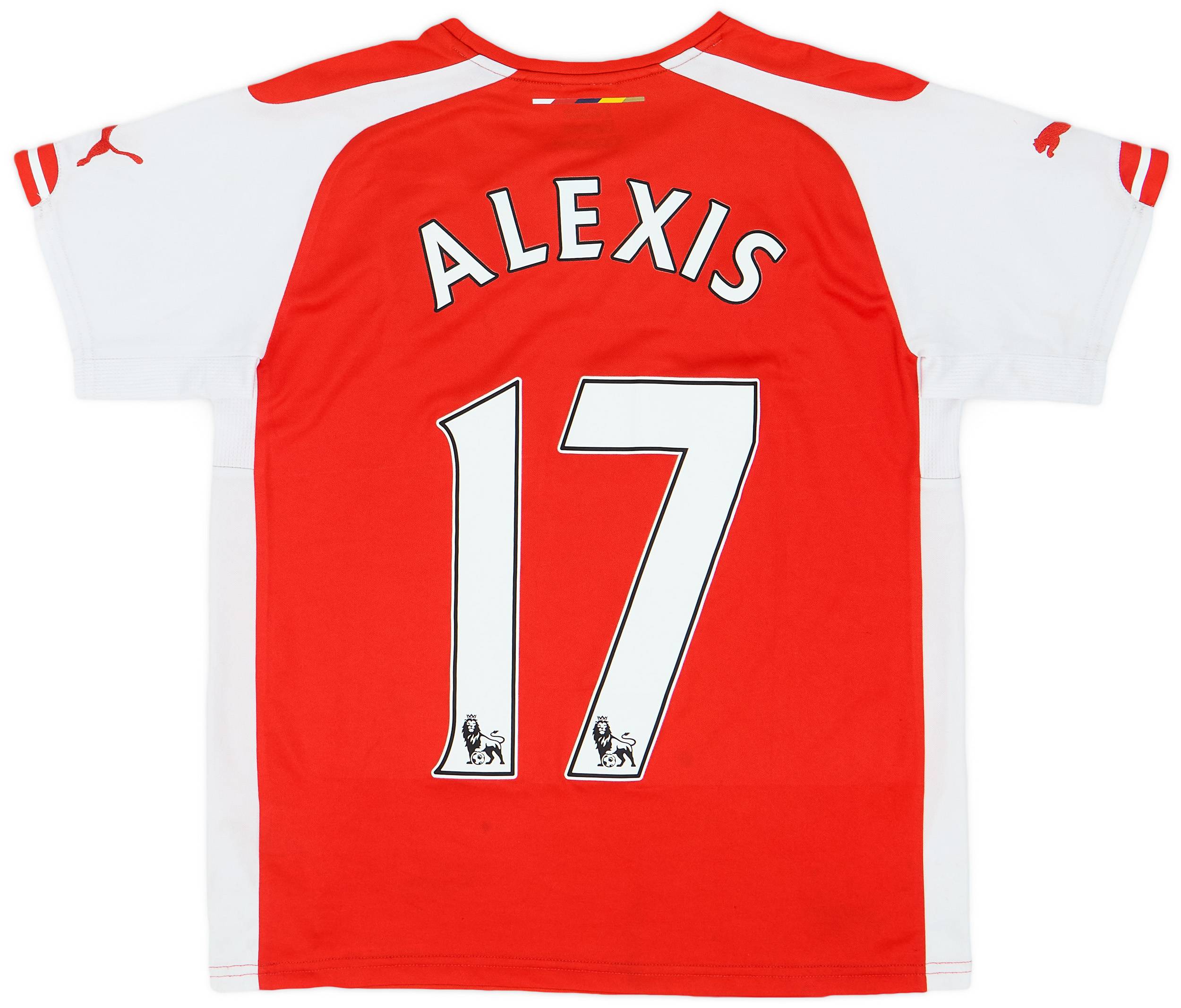 楽天市場】アーセナル 14/15 ホーム（赤） #17 ALEXIS