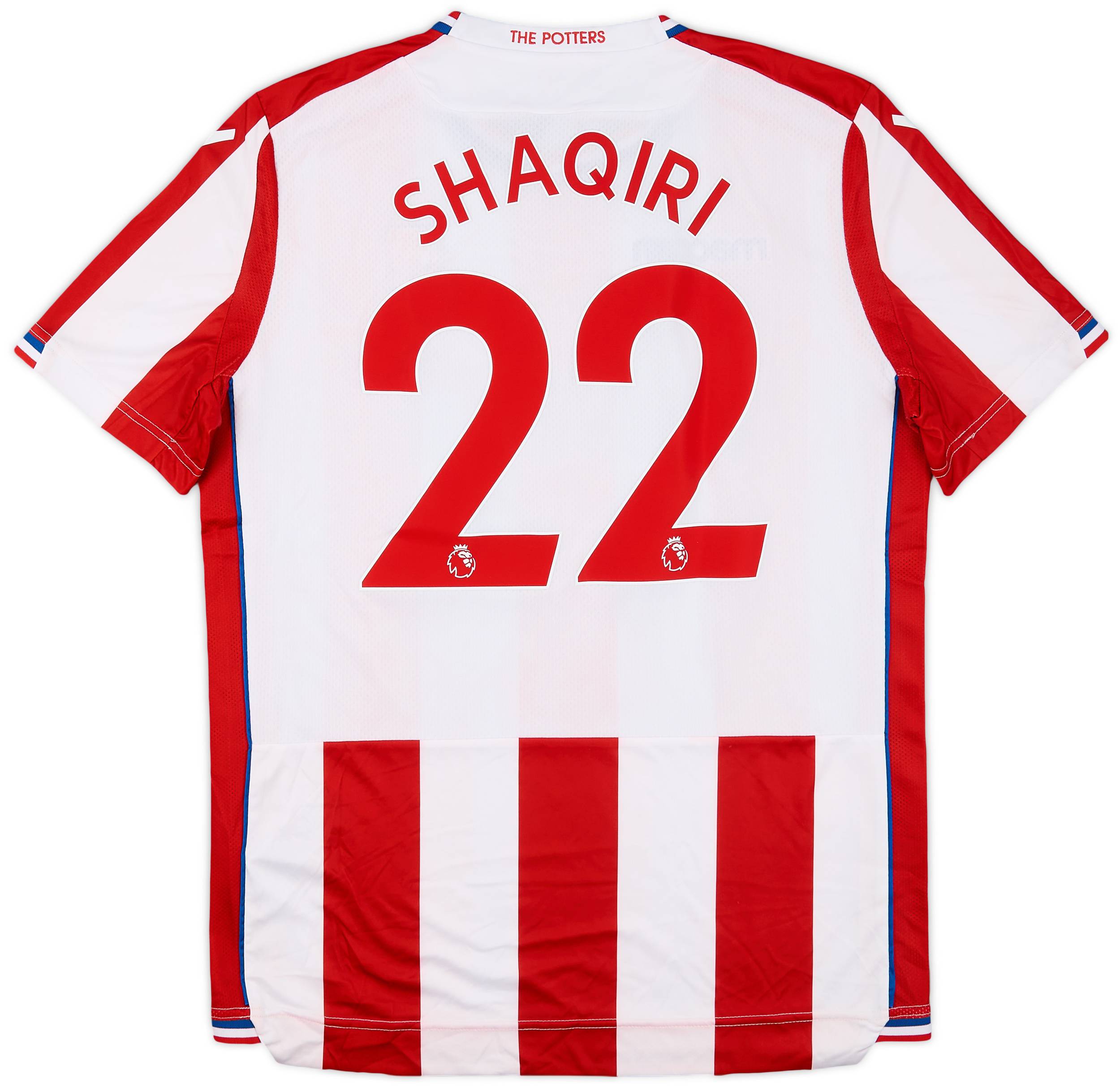2017-18 Stoke City Home Shirt Shaqiri #22 (L)