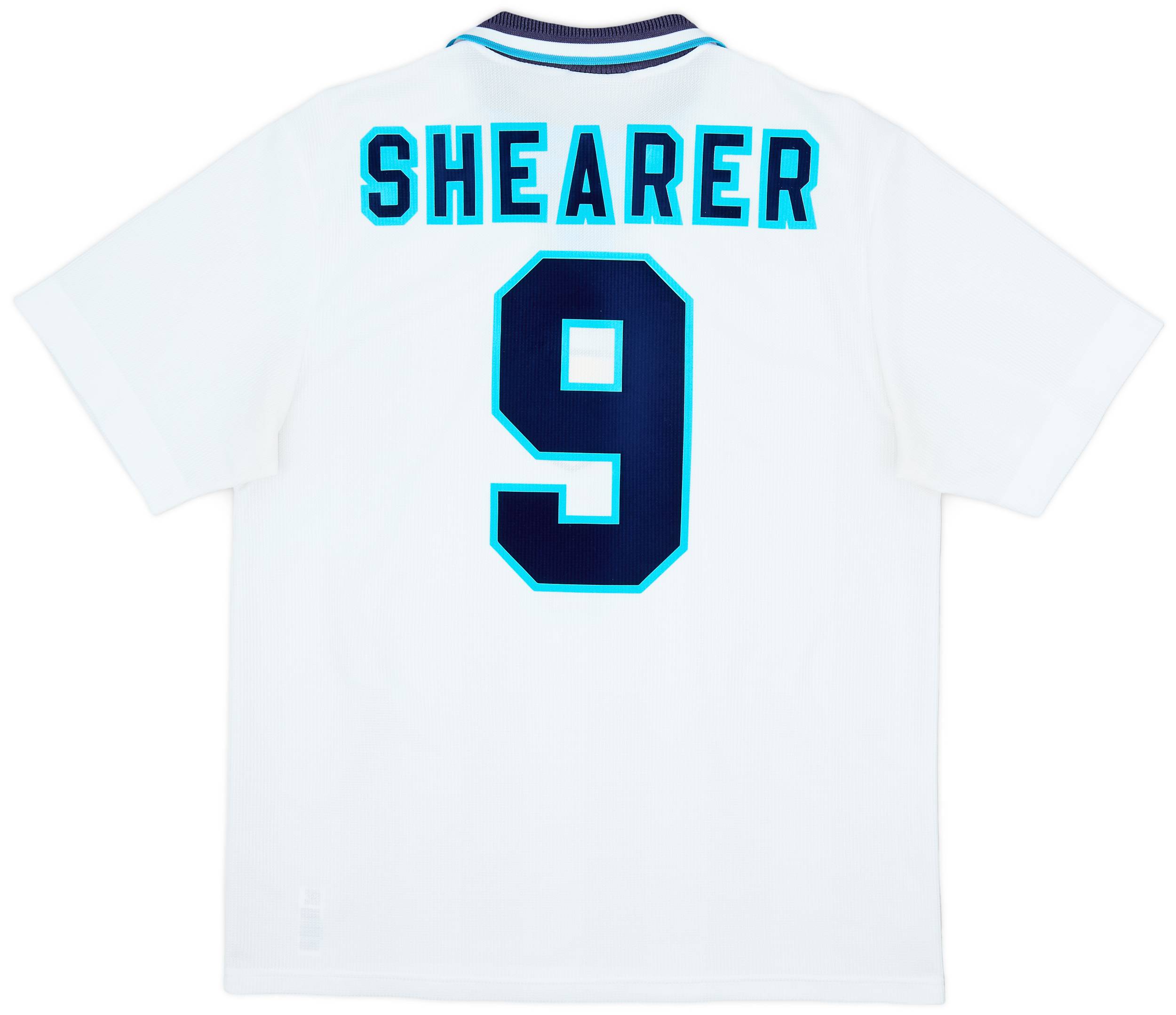 1995-97 England Home Shirt Shearer #9 - 8/10 - (L)