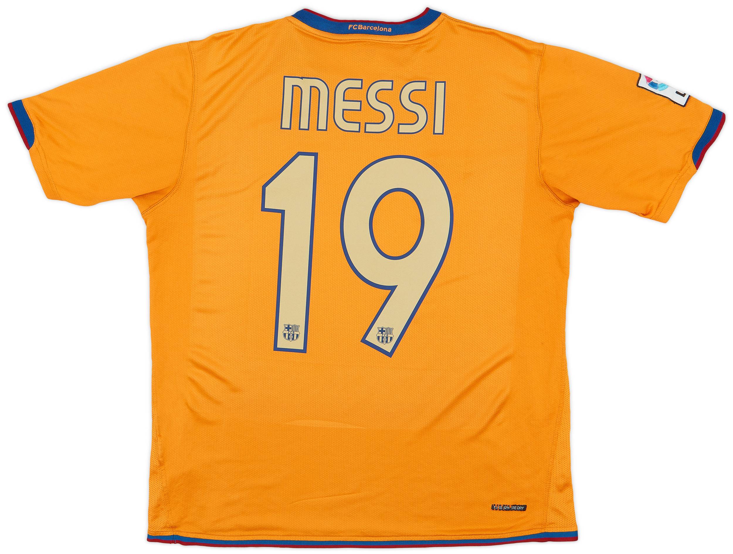 2006-08 Barcelona Away Shirt Messi #19 - 7/10 - (L)