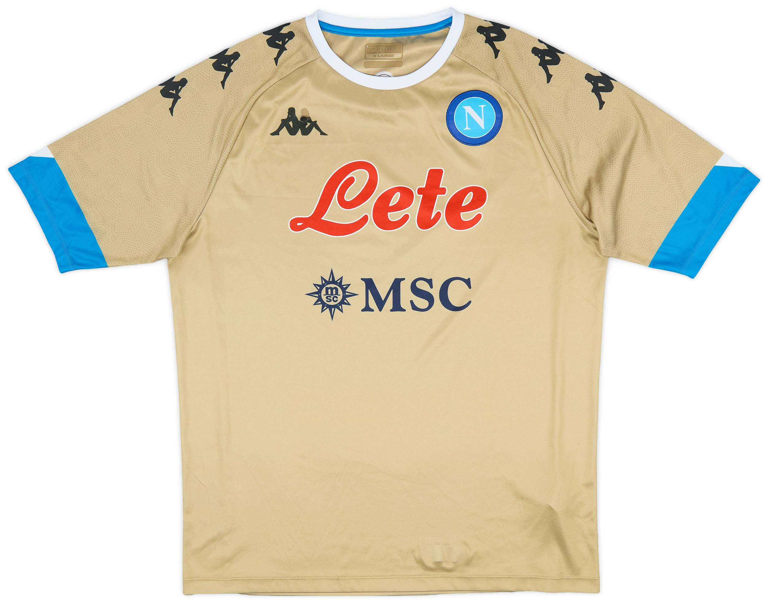 2020-21 Napoli GK Shirt - 6/10 - (XL)