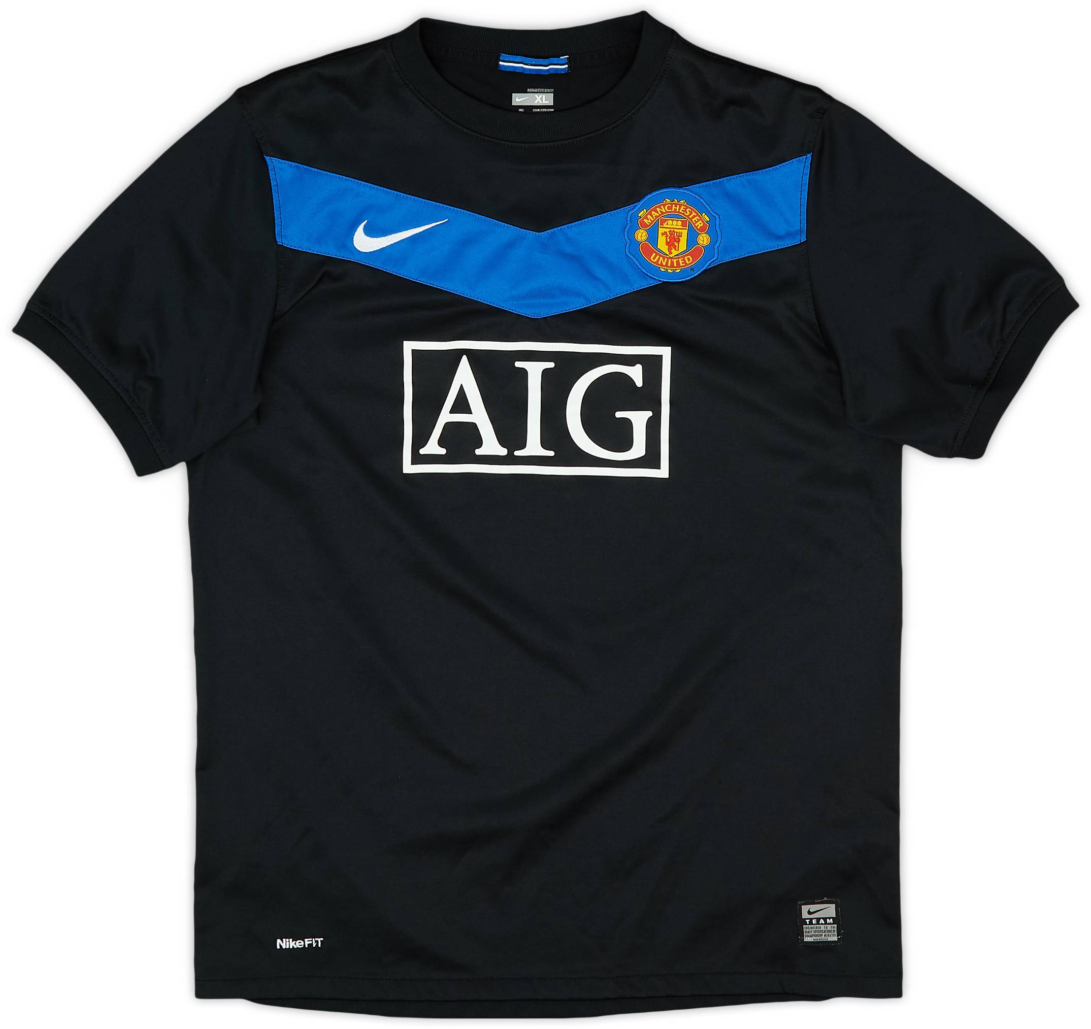 2009-10 Manchester United Away Shirt - 7/10 - (XL.Boys)