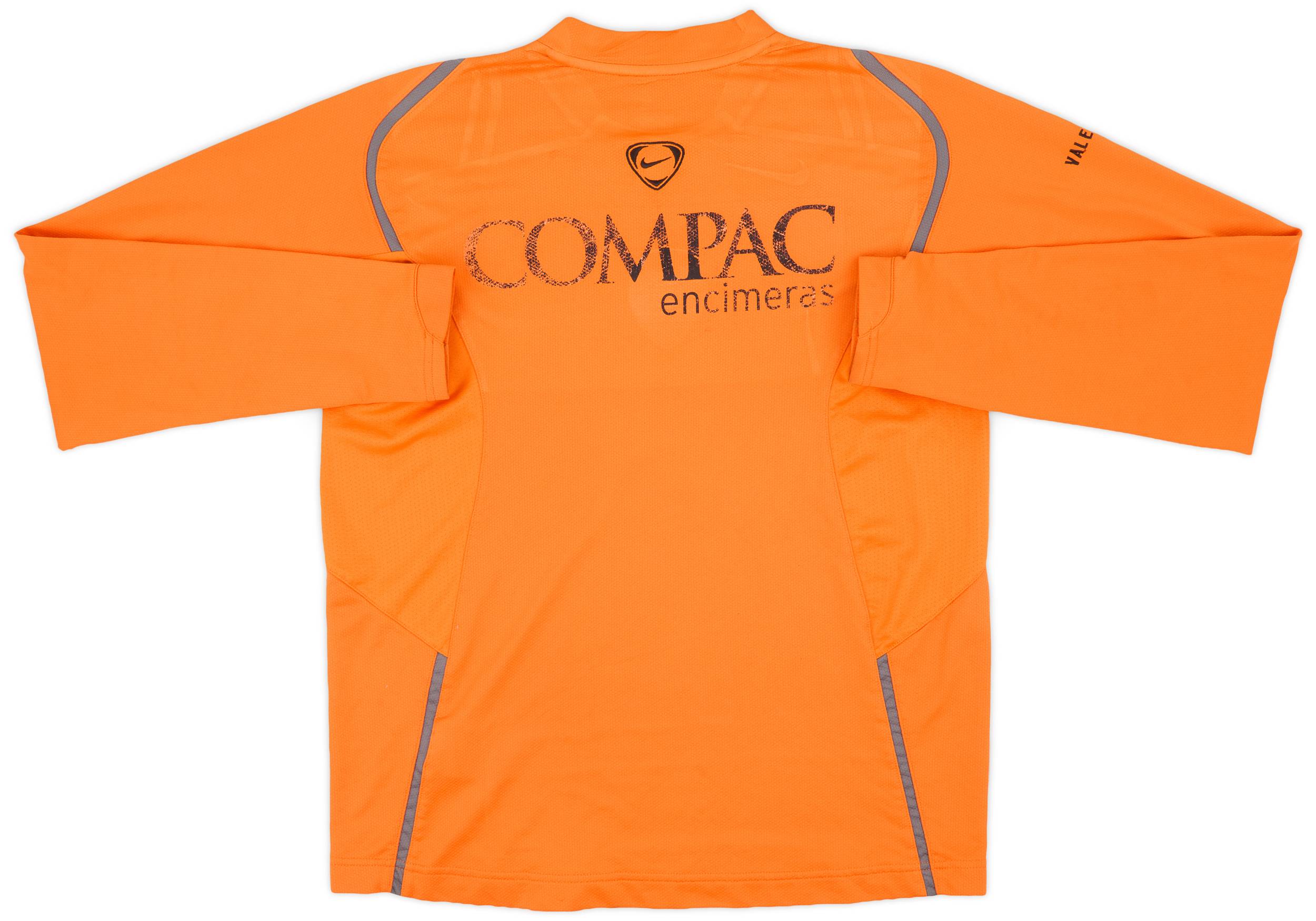 2006-07 Valencia Nike Training L/S Shirt - 6/10 - (M)