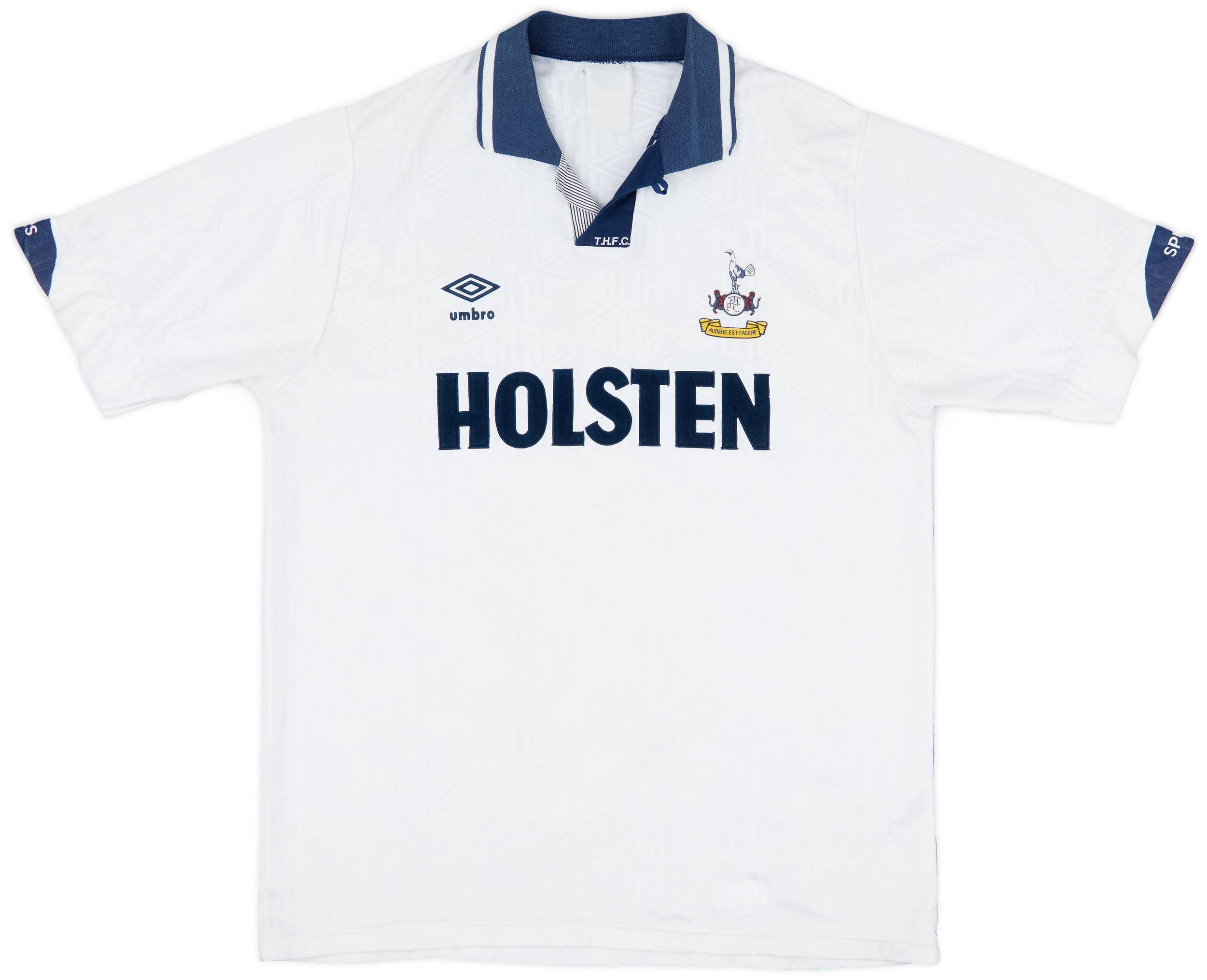 1991-93 Tottenham Home Shirt - 5/10 - (M)